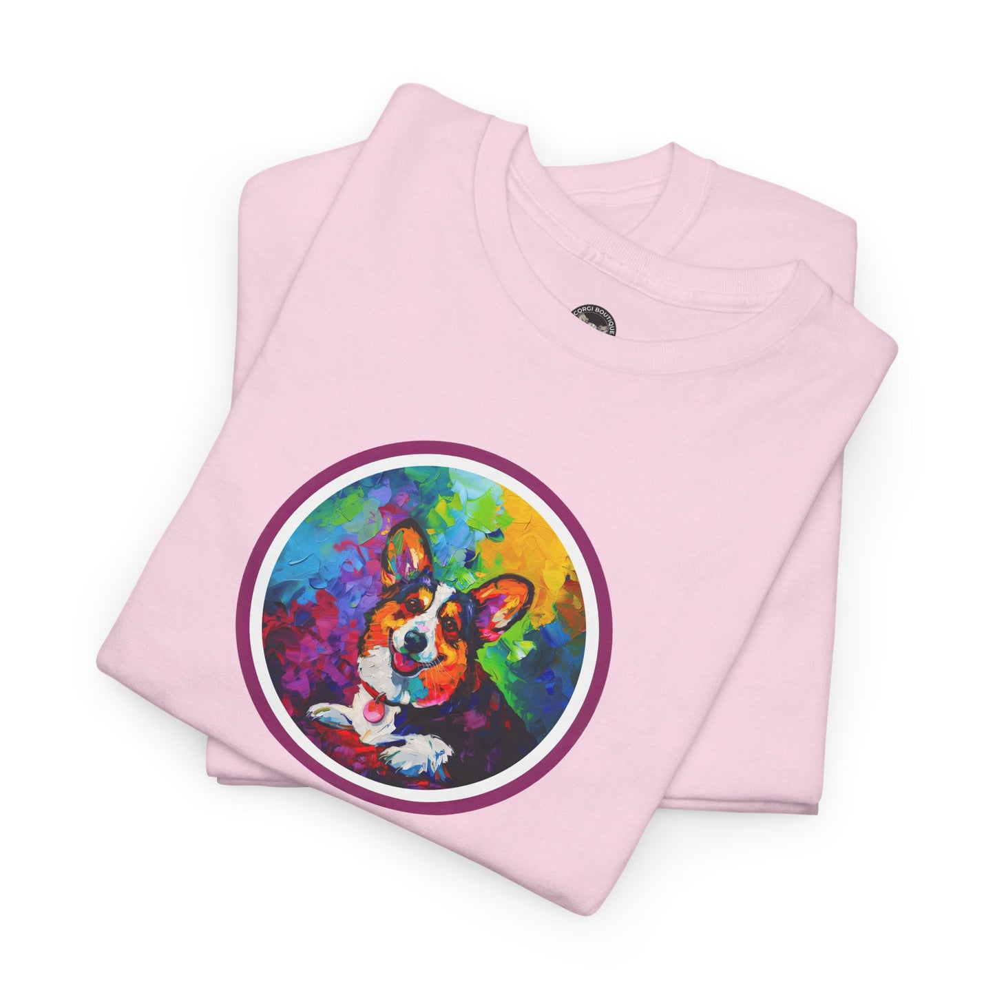 Colorful Cardigan - Unisex Heavy Cotton Tee