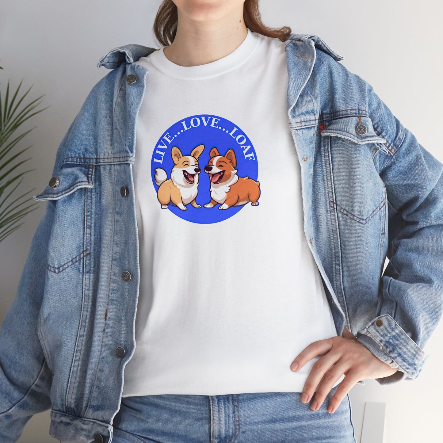 Live...Love...Loaf - Unisex Heavy Cotton Tee