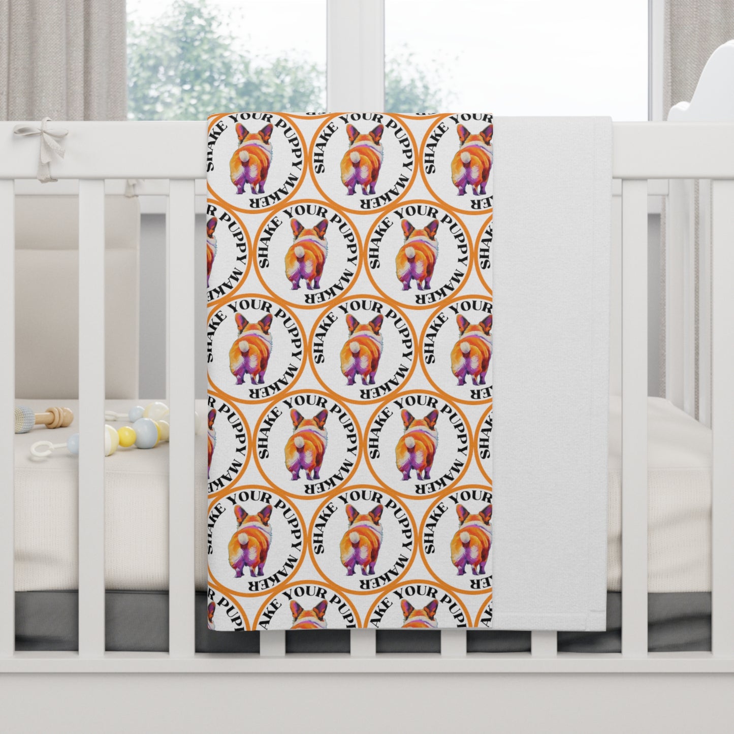 Shake Your Puppy Maker Mosaic - Baby Blanket