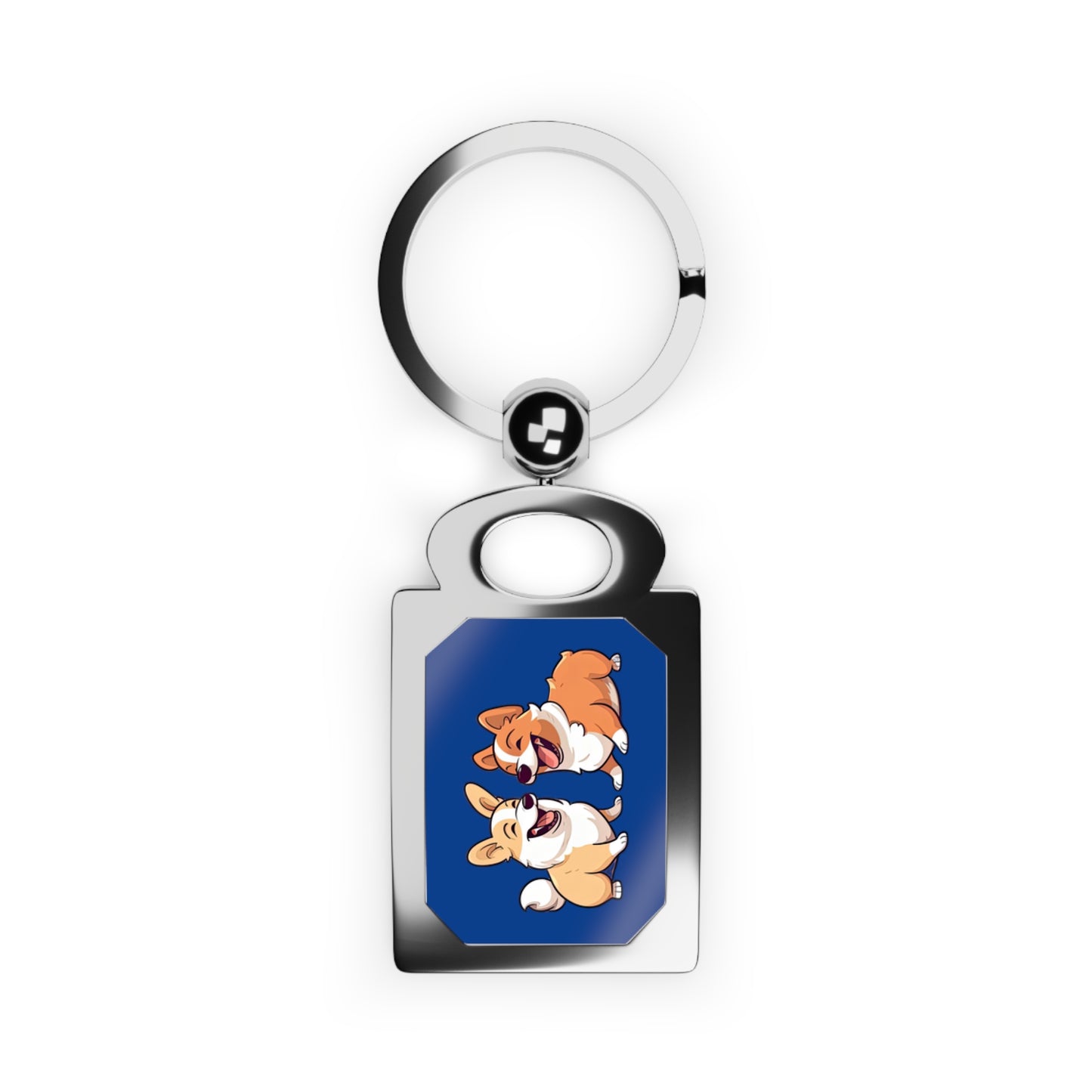 Corgi Couple - Key Ring