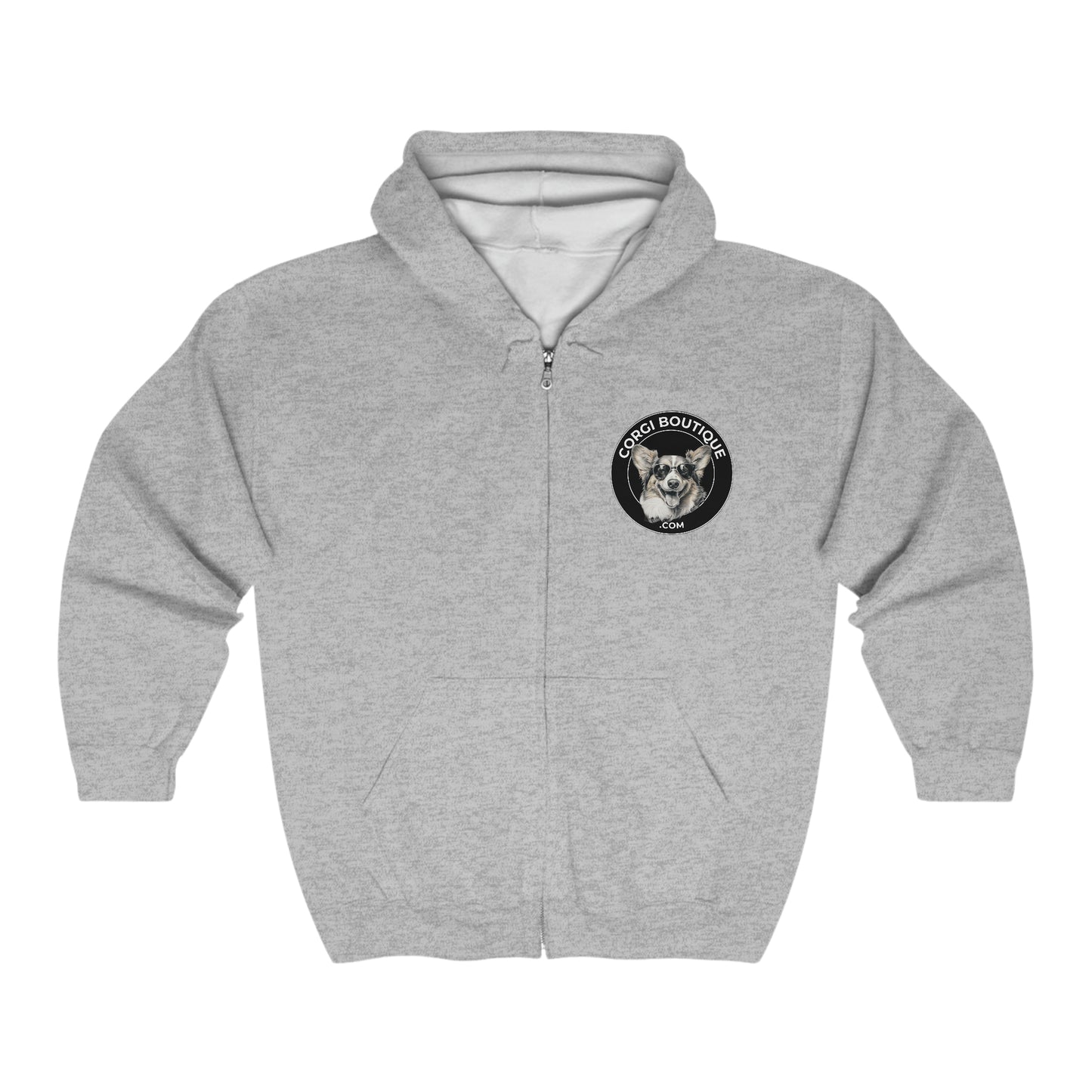 Corgi Boutique - Zip Hoodie