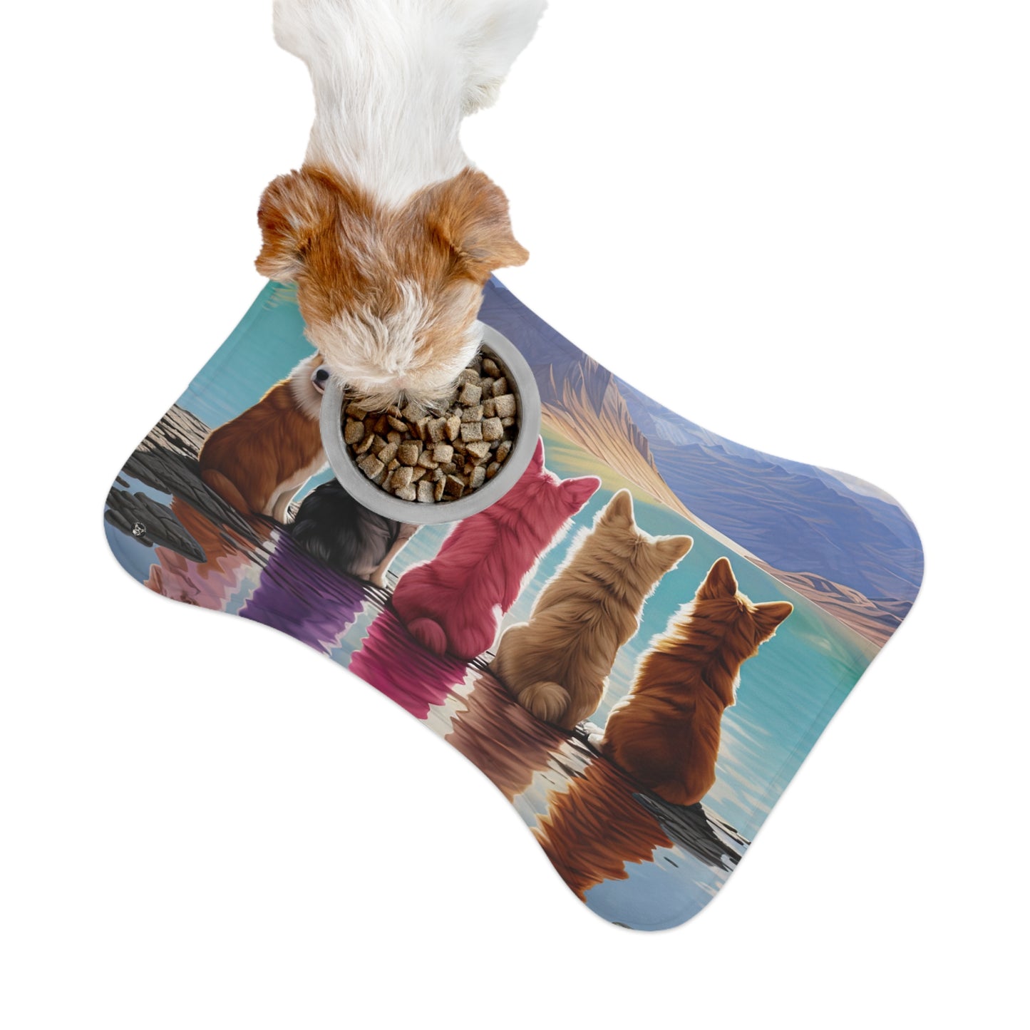 Corgi Lake - Feeding Mat