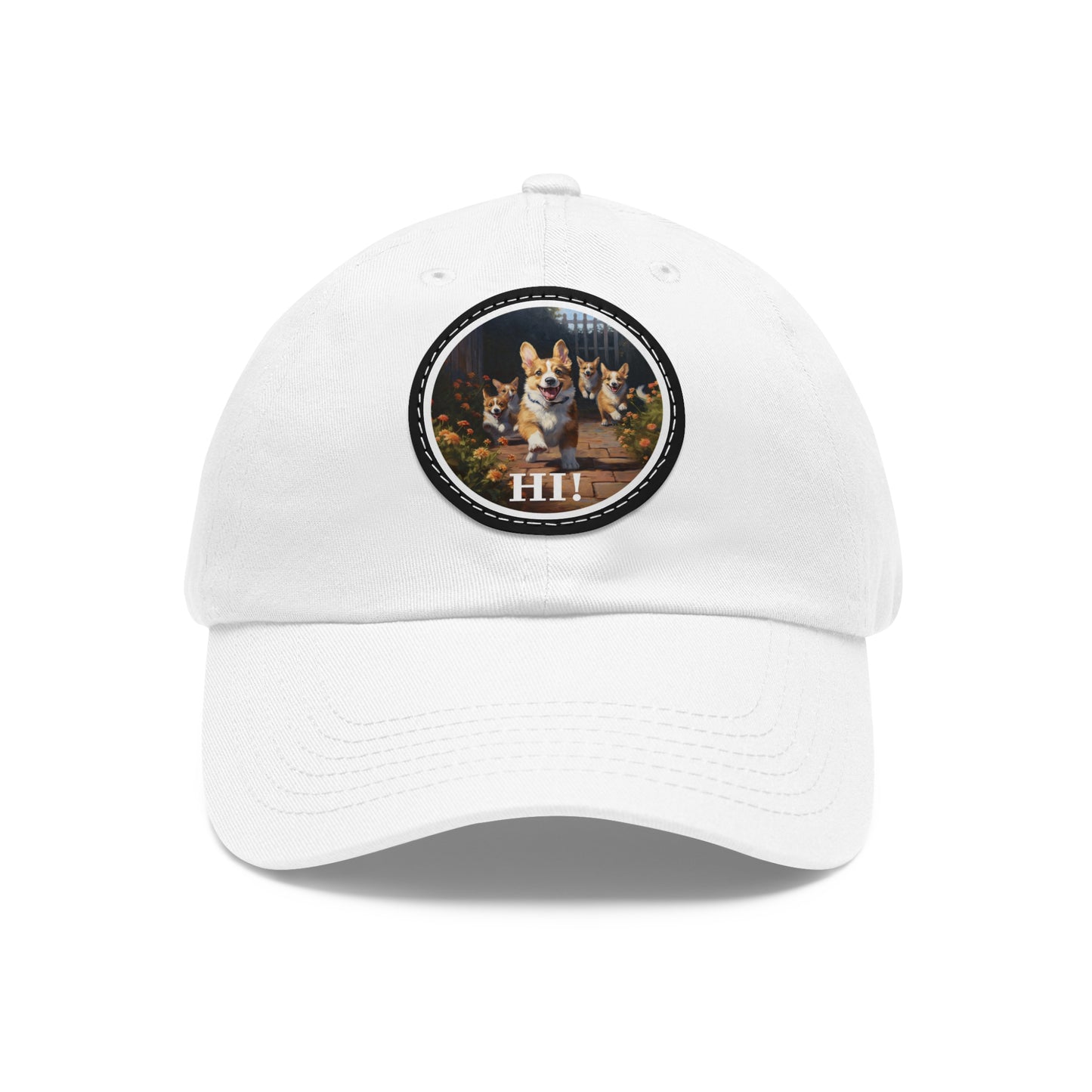 Hi! - Cap with Leather Patch