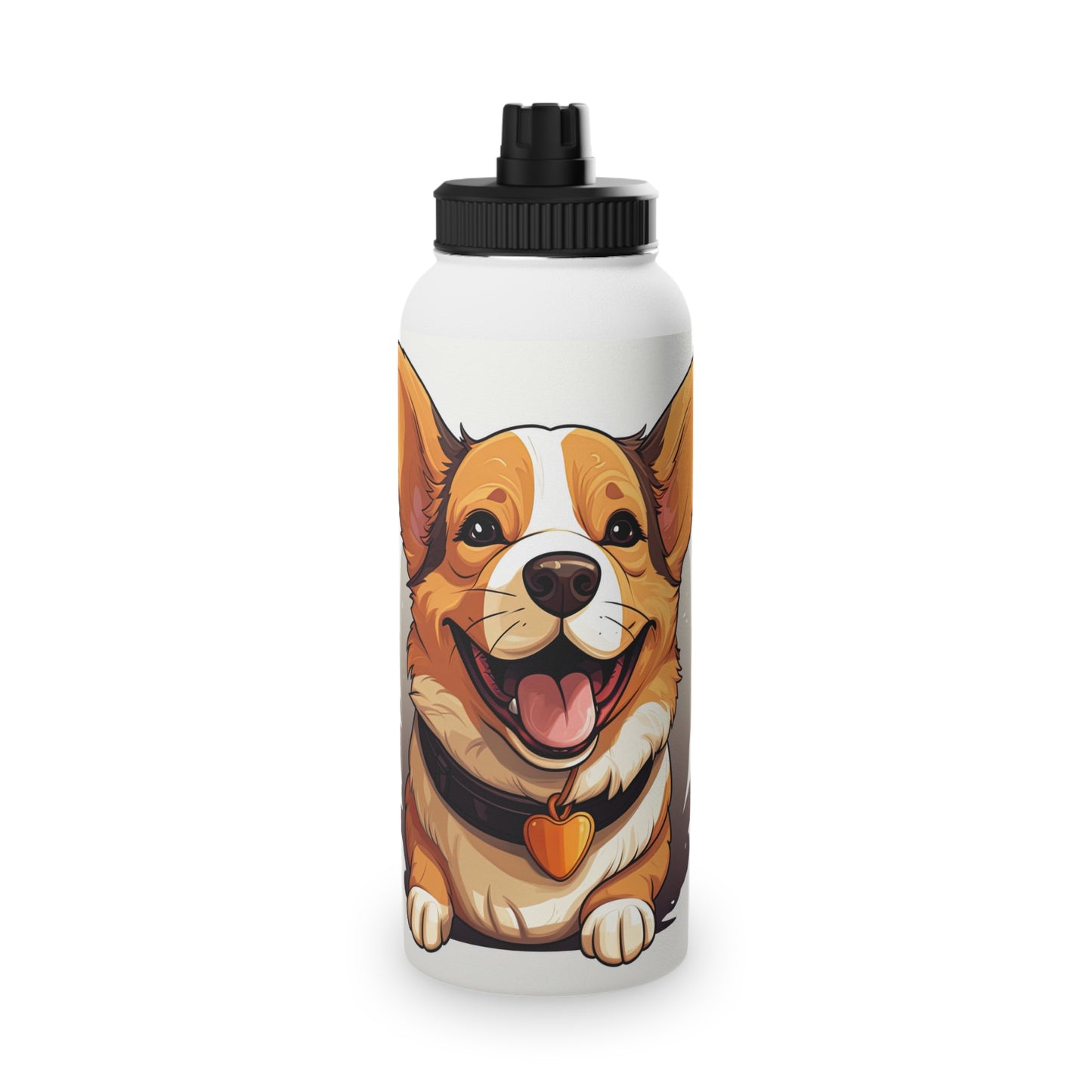 Puppy Love - Water Bottle with Sport Lid