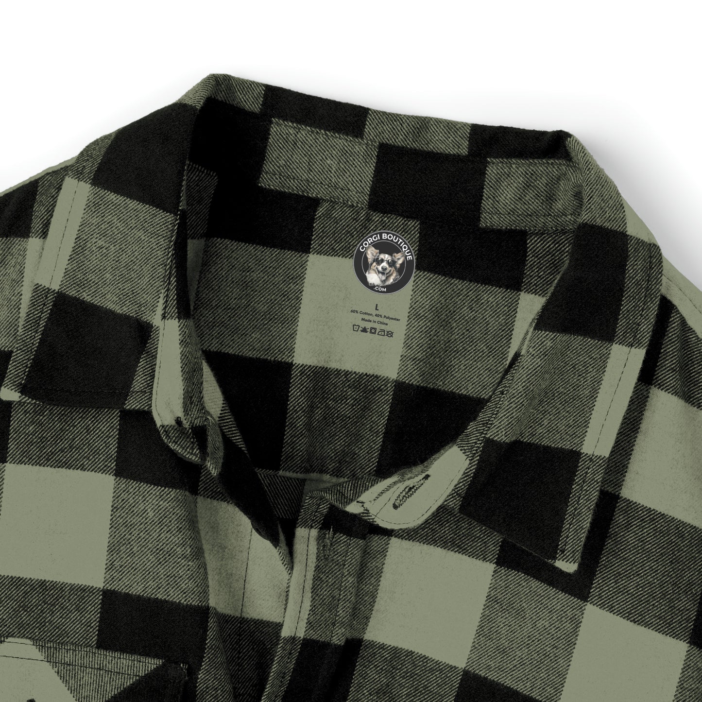 Shake Your Puppy Maker - Flannel Shirt