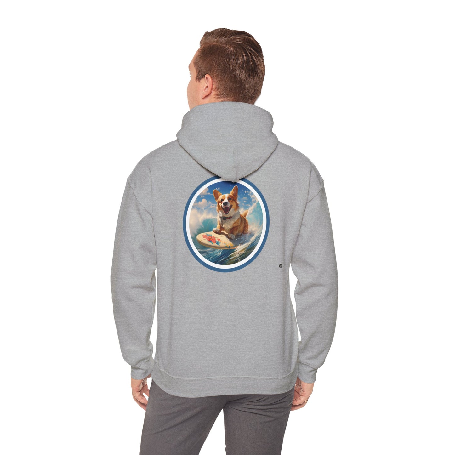 Cowabunga Corgi - Hoodie