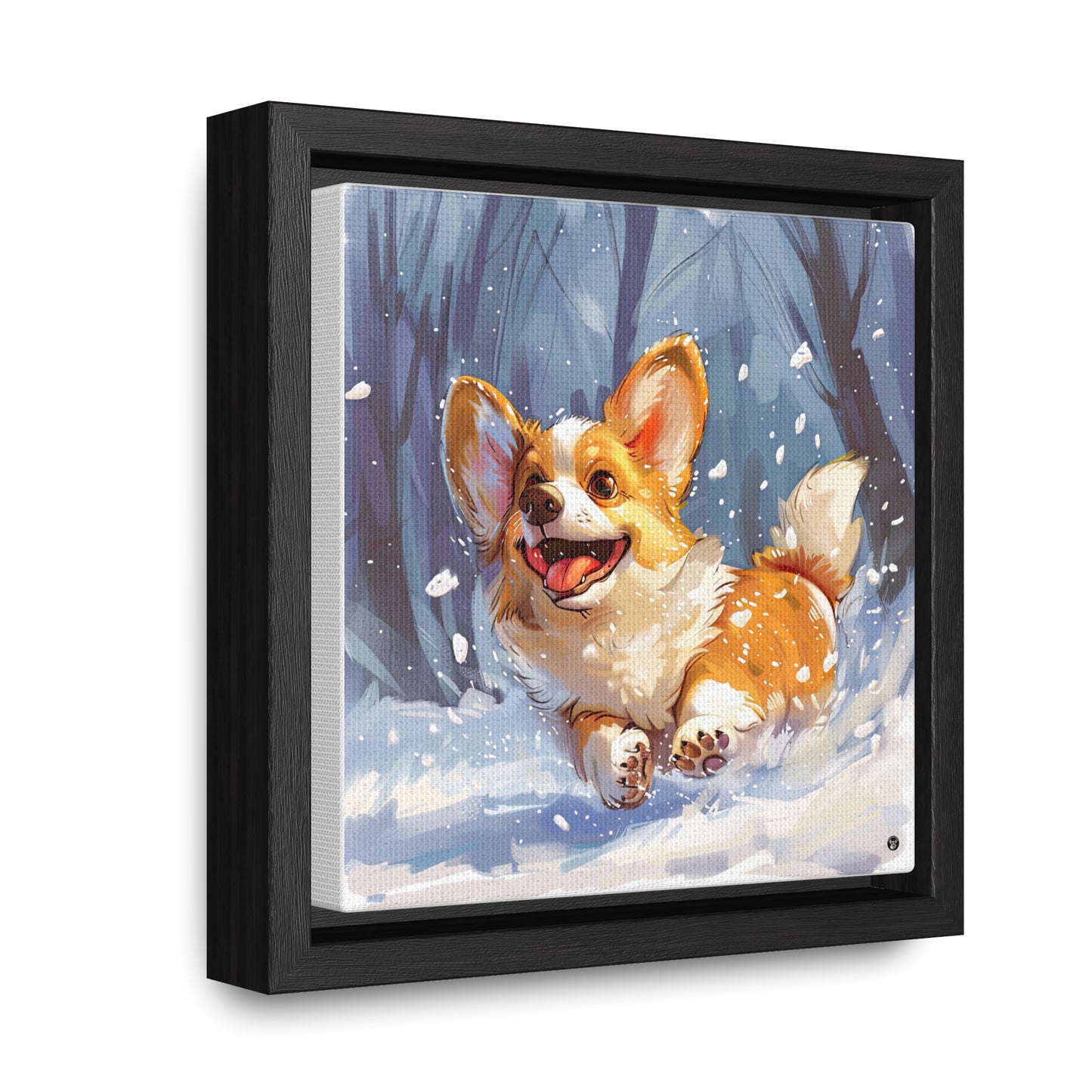 Winter Fun - Framed on Canvas