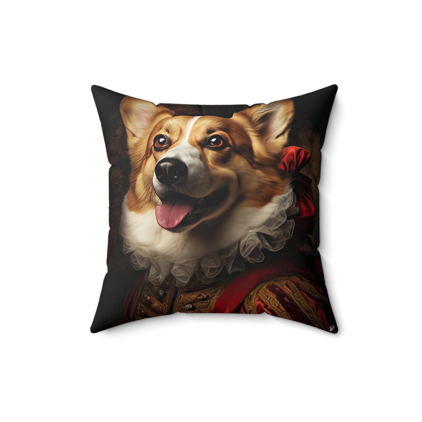 Renaissance Corgi - Throw Pillow