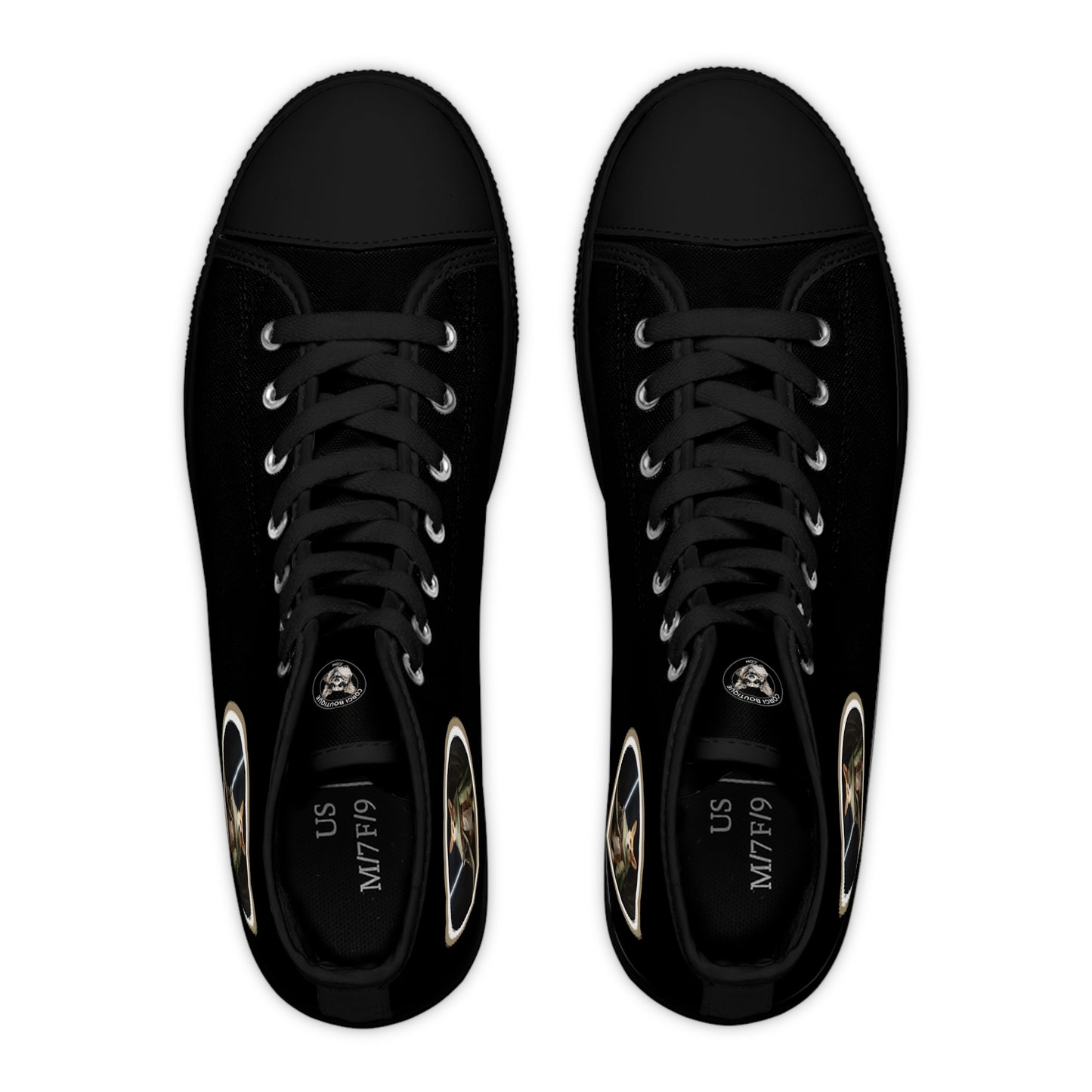 Jedi Corgi - Women's High Top Sneakers