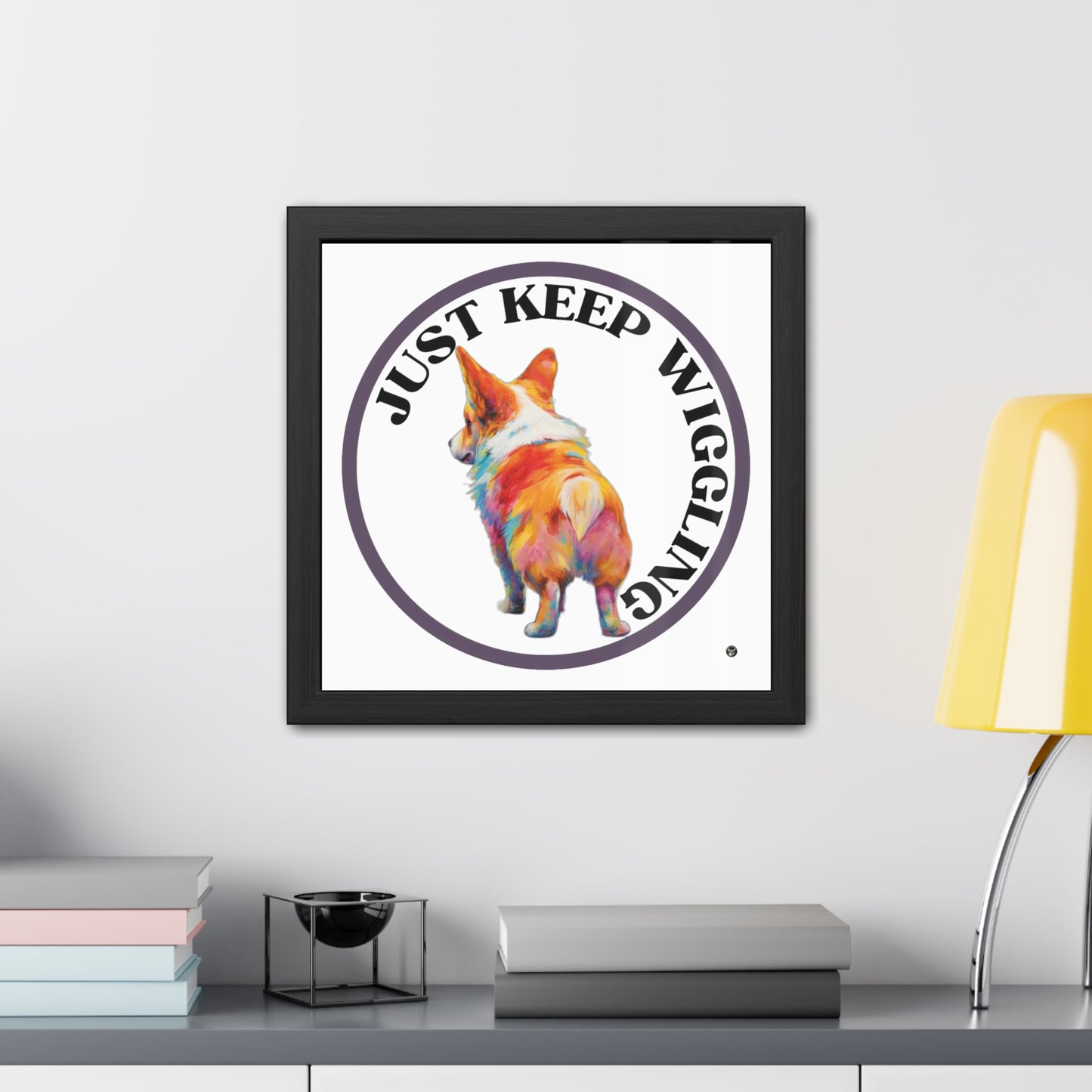 Just Keep Wiggling - Framed Print