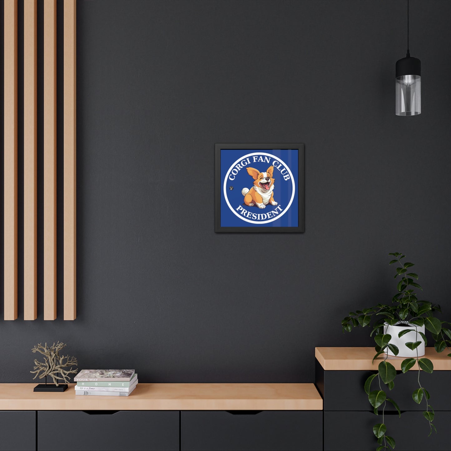 Fan Club President - Framed Print