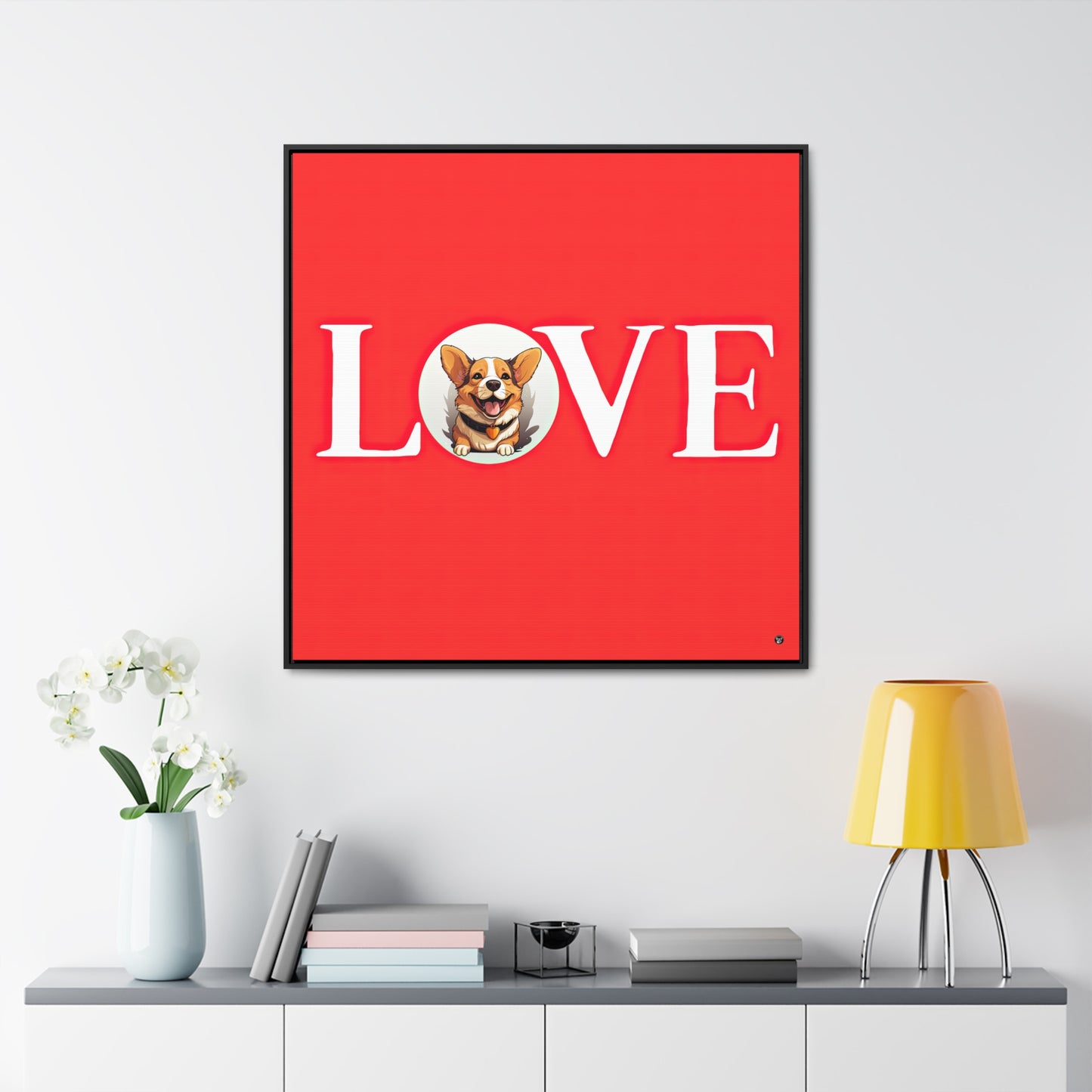 More Love - Framed on Canvas