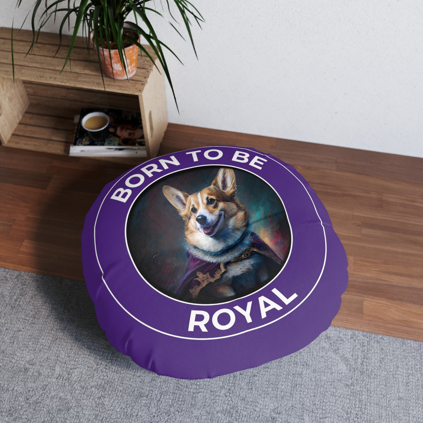 Born To Be Royal - Floor Pillow