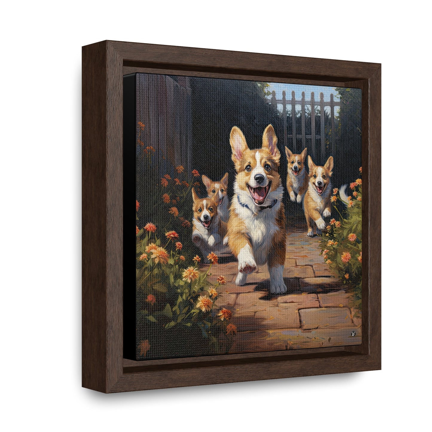 Welcome Home - Framed on Canvas