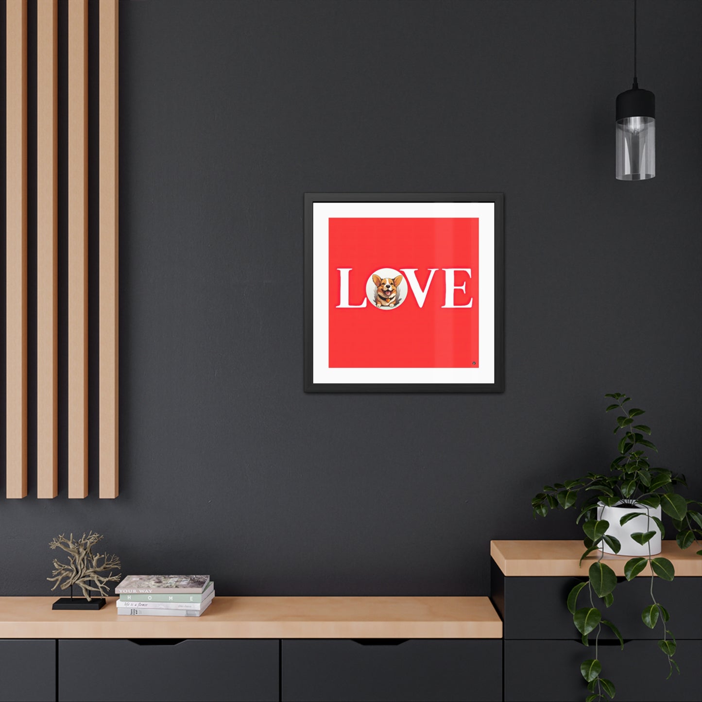 More Love - Framed Print