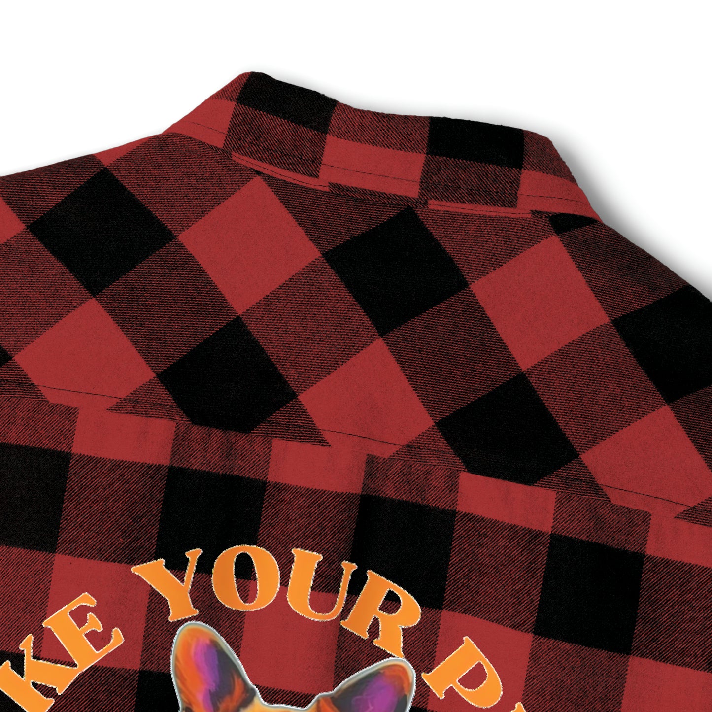 Shake Your Puppy Maker - Flannel Shirt