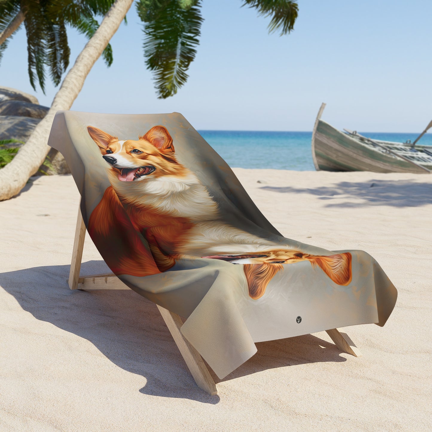 Pembroke Portrait - Beach Towel