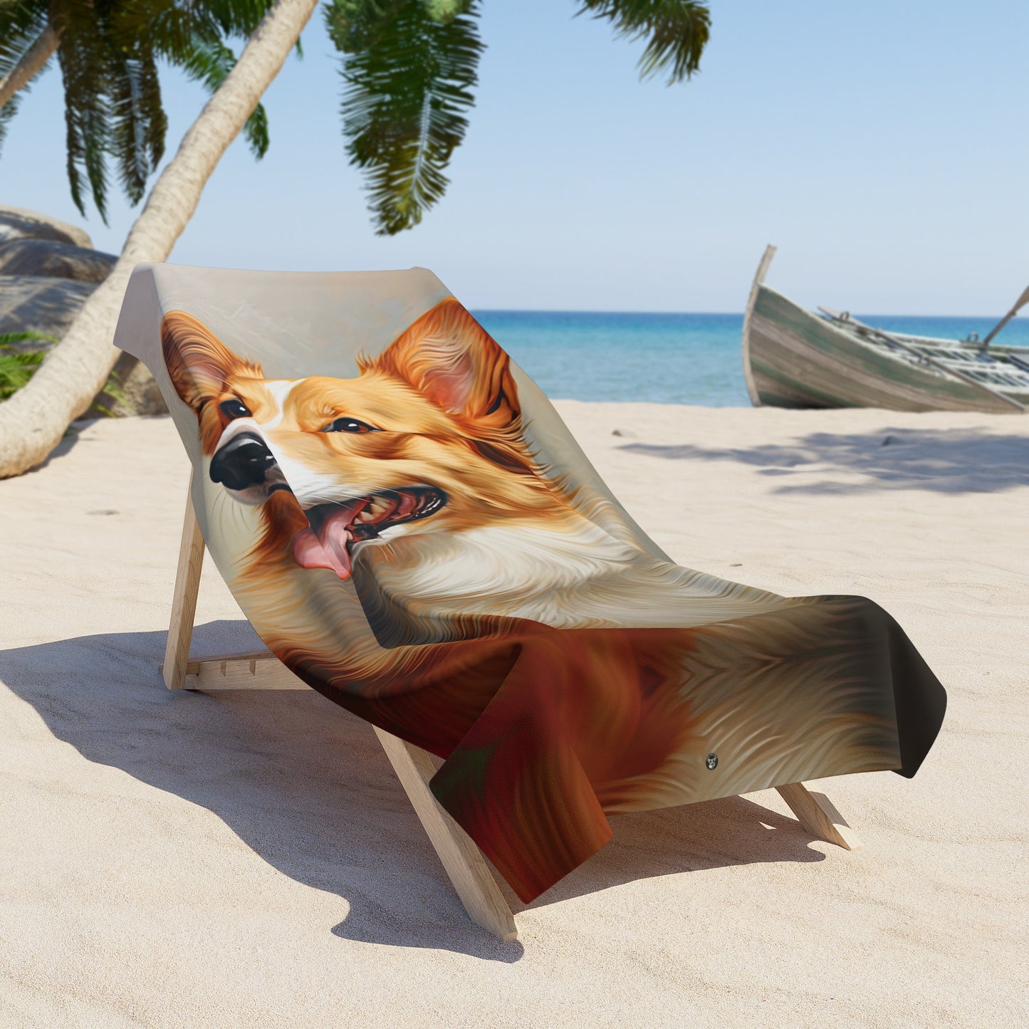 Pembroke Portrait Beach Towel
