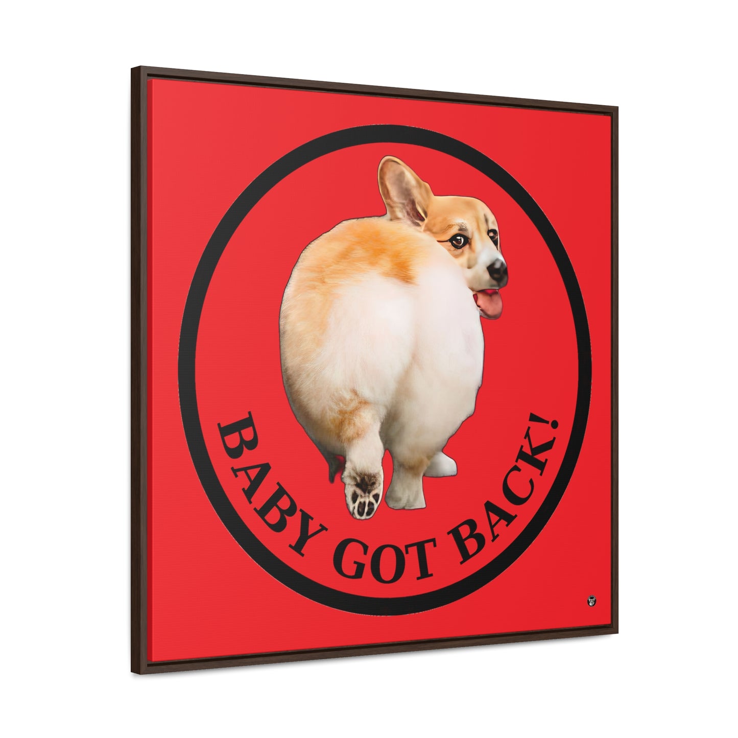 Baby Got Back - Framed on Canvas