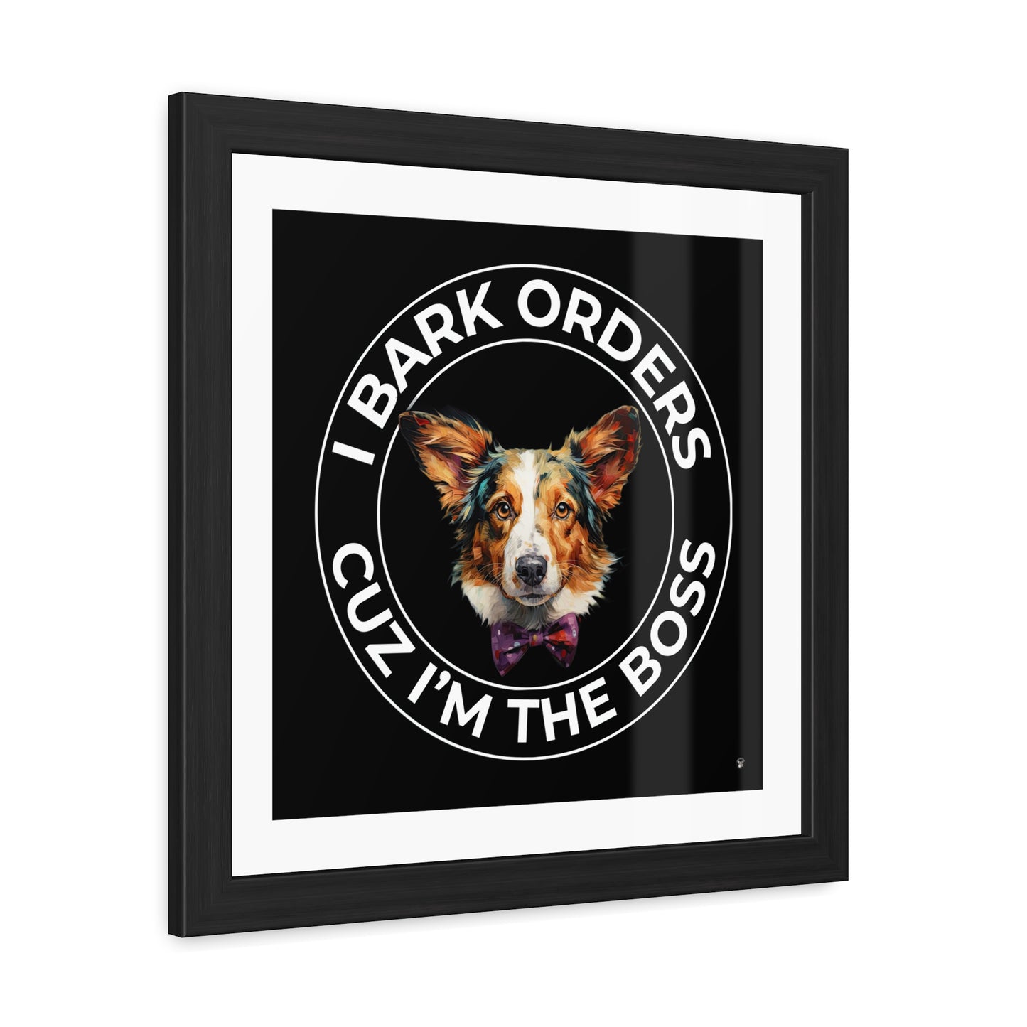 The Boss - Framed Print