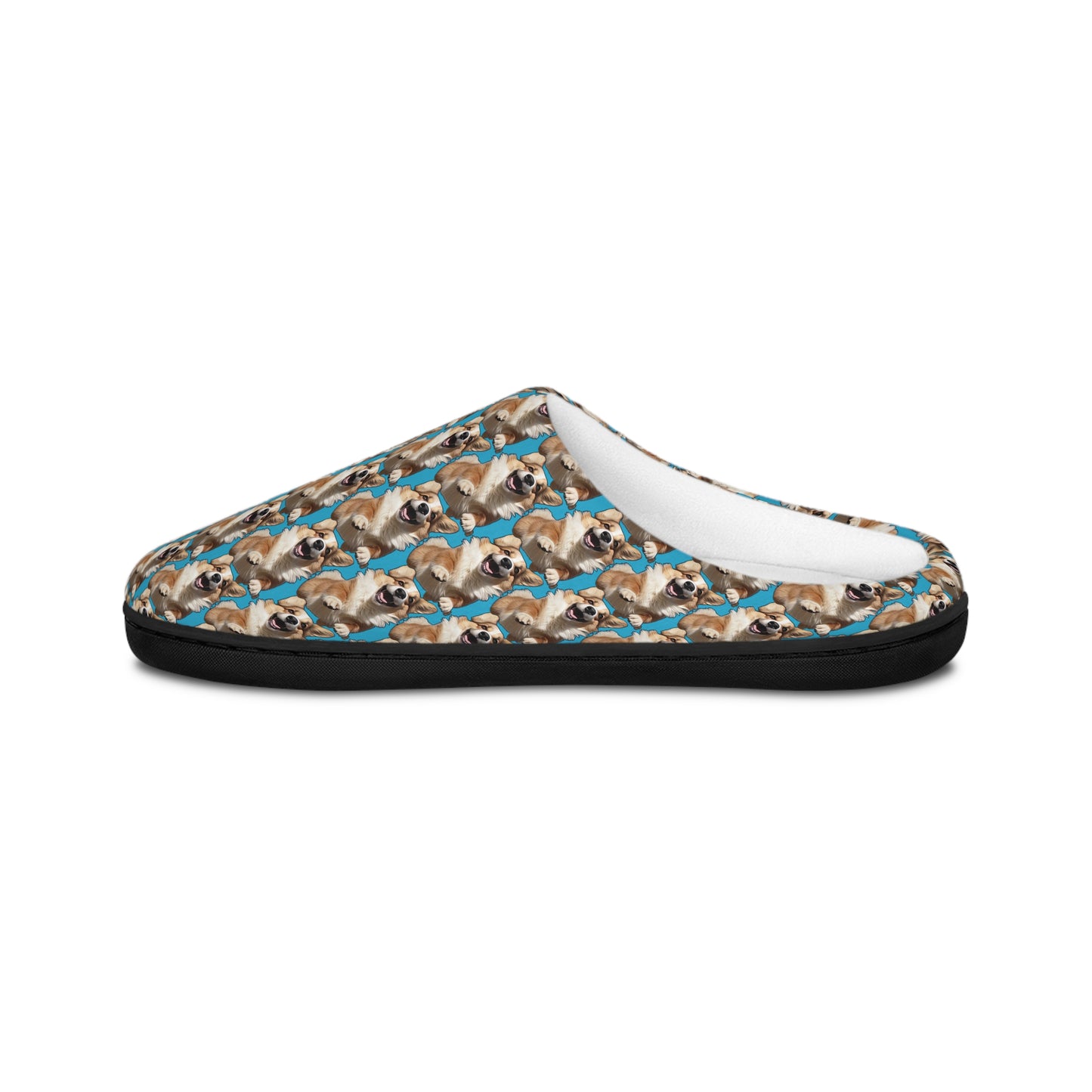 Super Corgi Mosaic - Men's Slippers