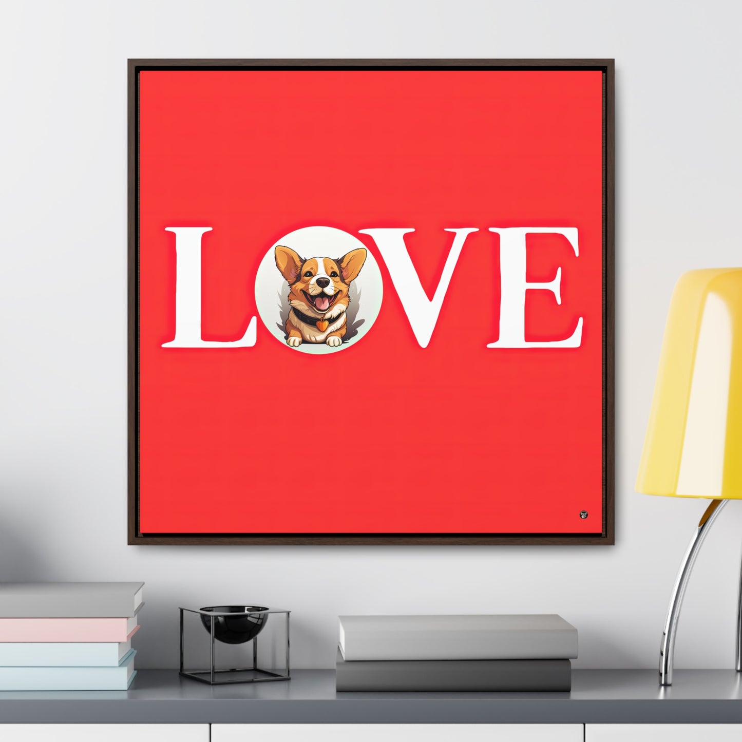 More Love - Framed on Canvas
