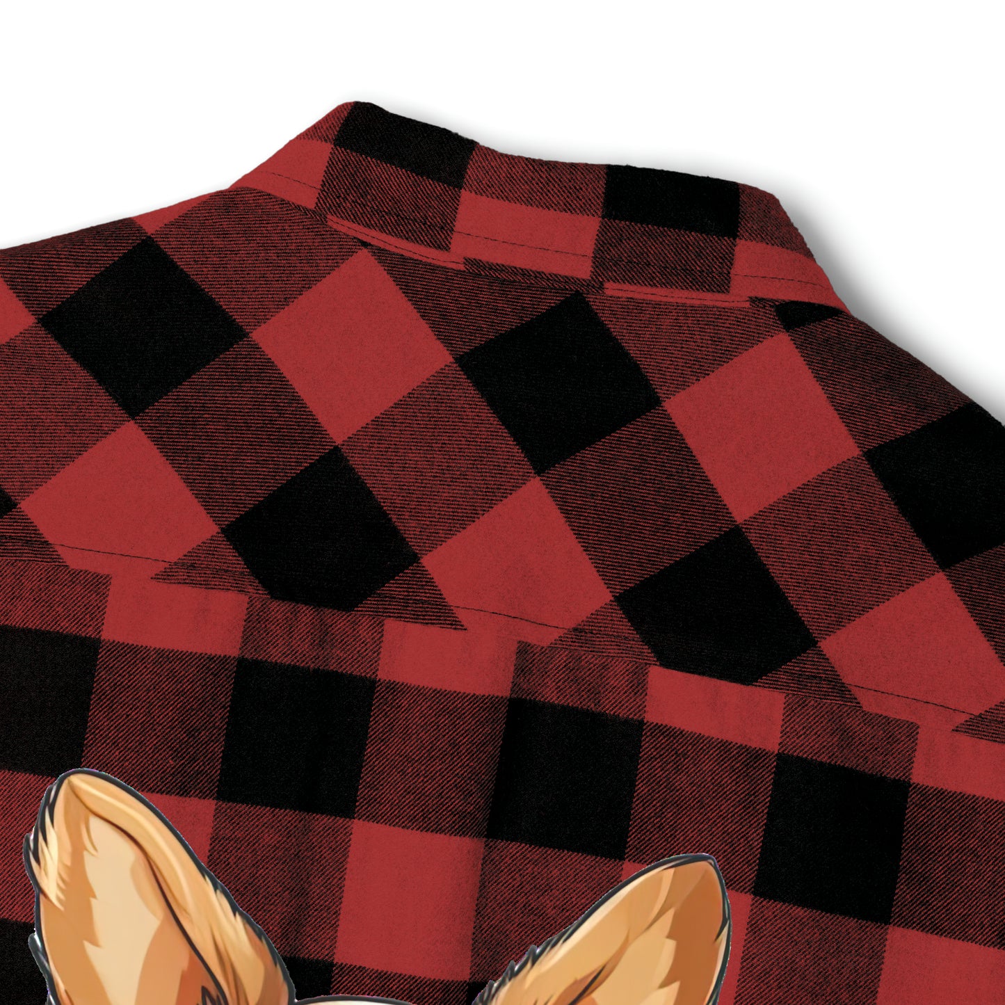Corgi Cuteness - Flannel Shirt