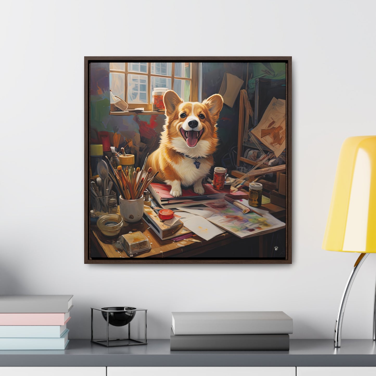 The Intern - Framed on Canvas