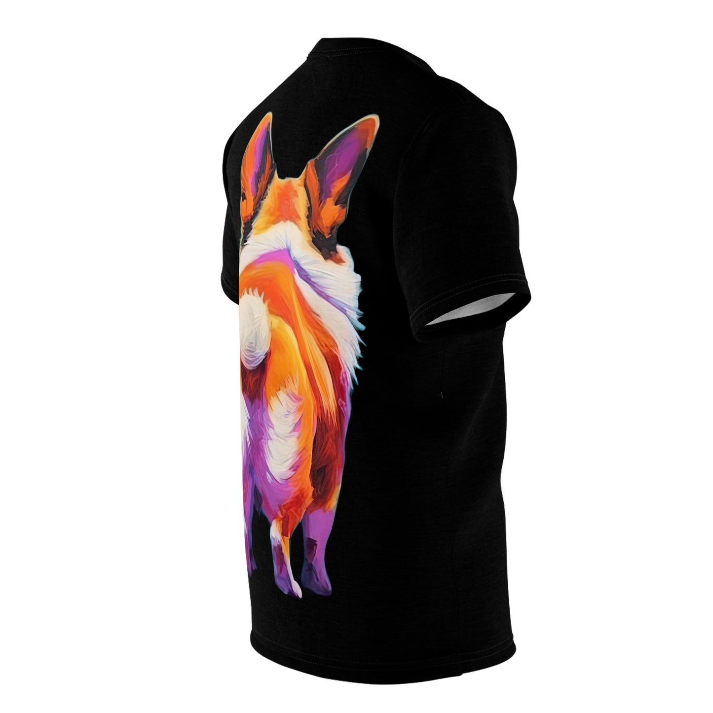 Corgi Butt T-Shirt in Black