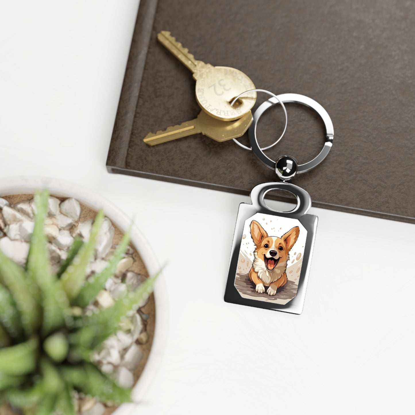 Corgi Cuteness - Key Ring