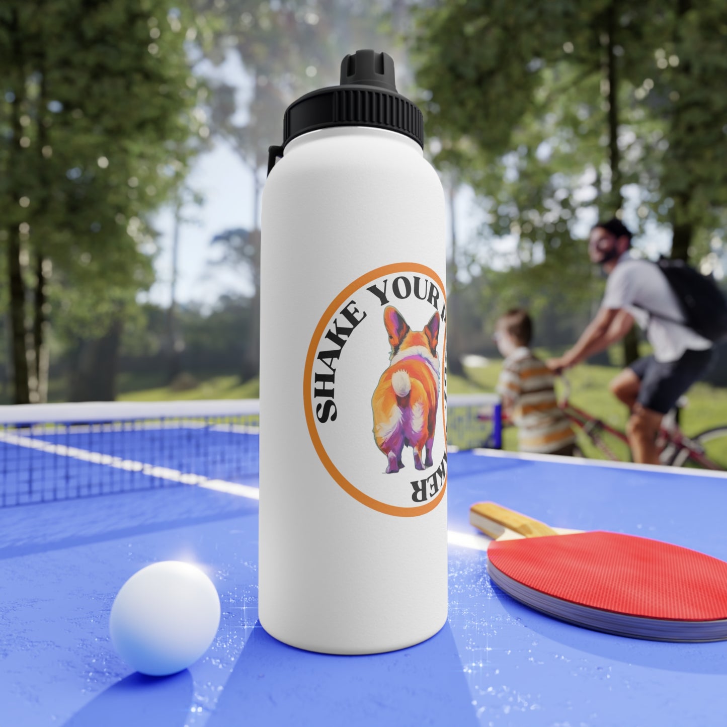 Shake Your Puppy Maker - Water Bottle with Sport Lid