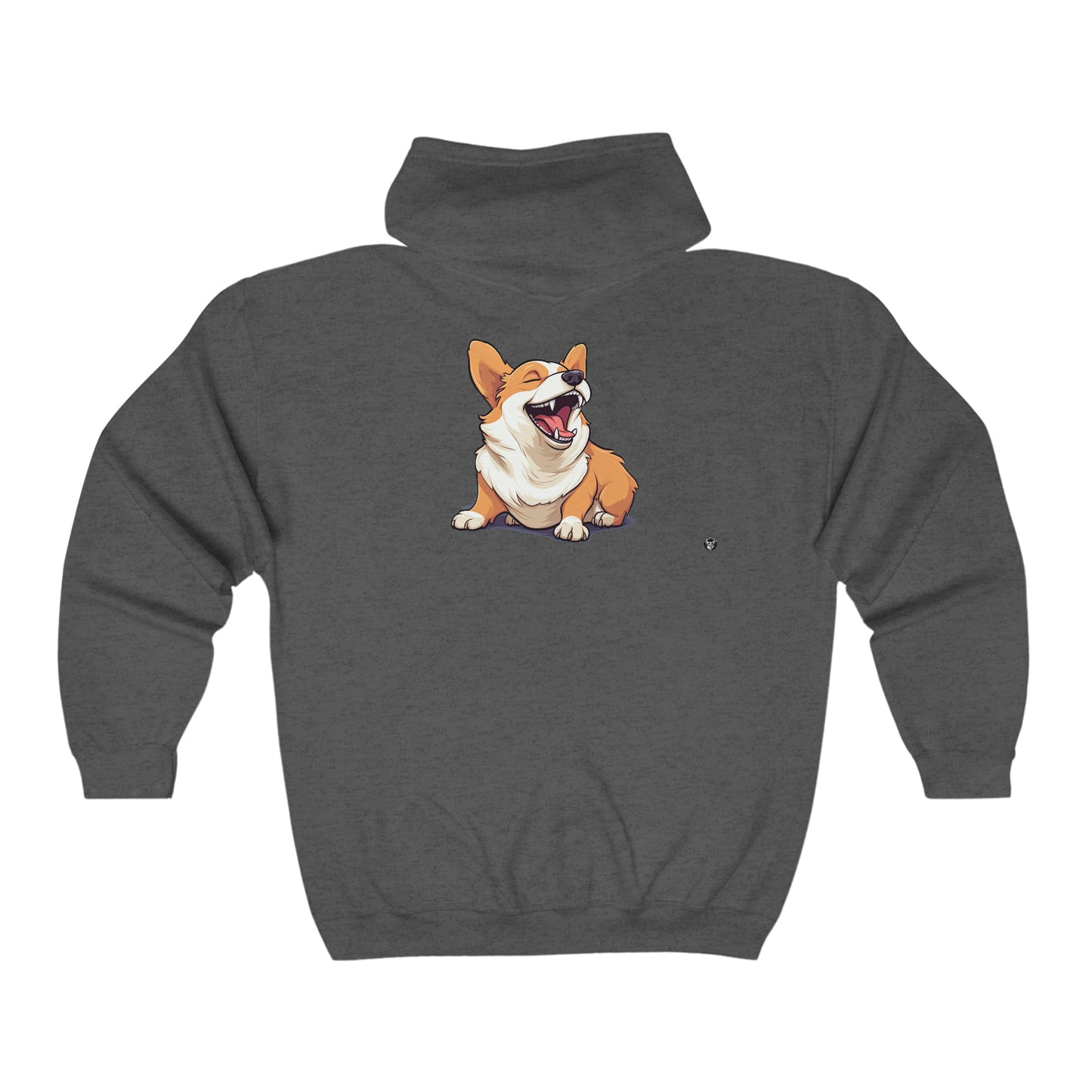 Comical Corgi - Zip Hoodie