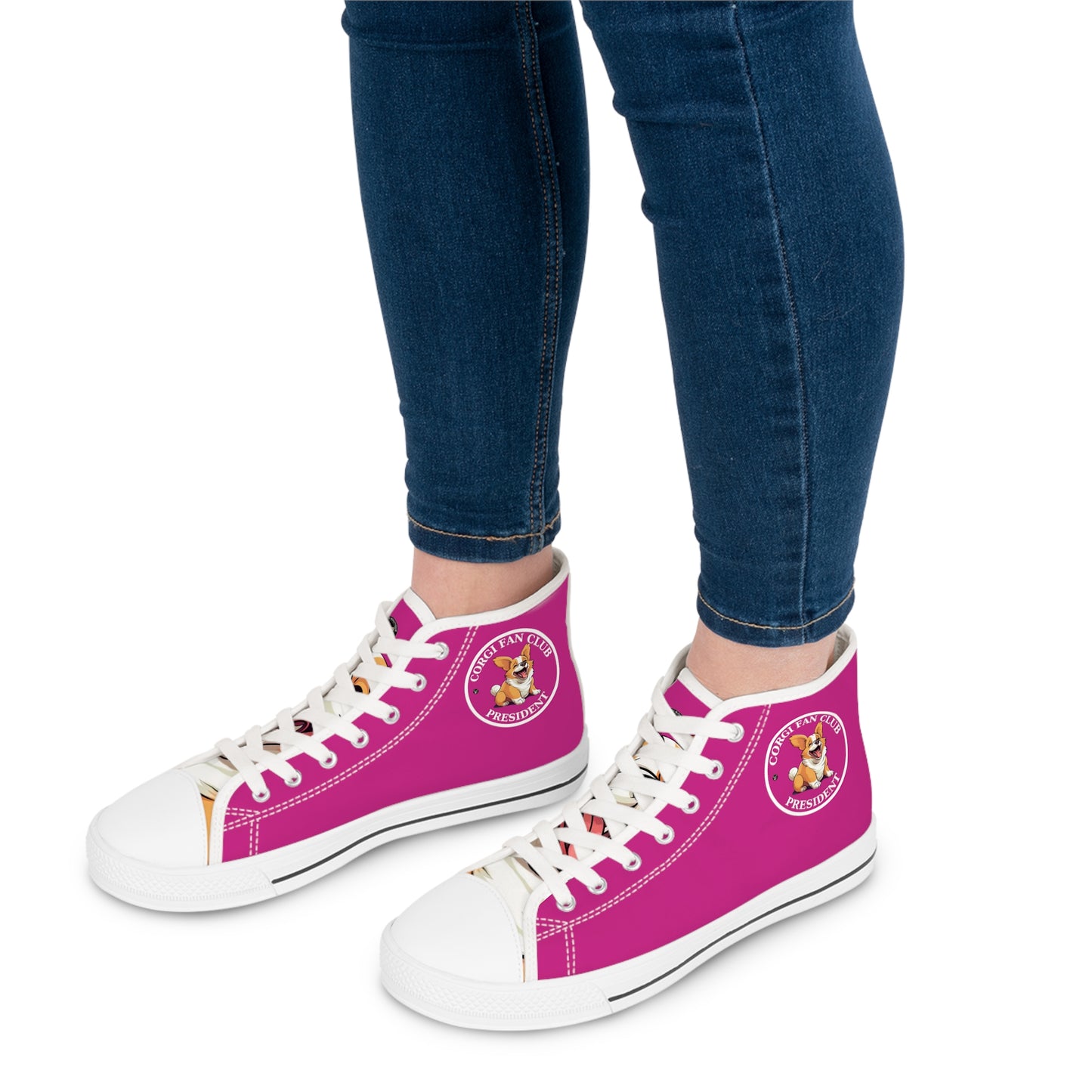 Fan Club President - Women's High Top Sneakers