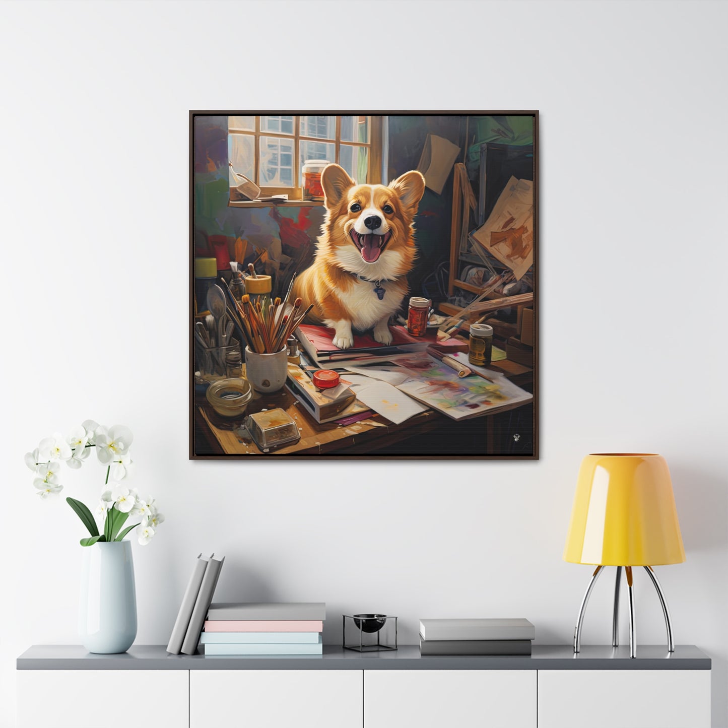 The Intern - Framed on Canvas