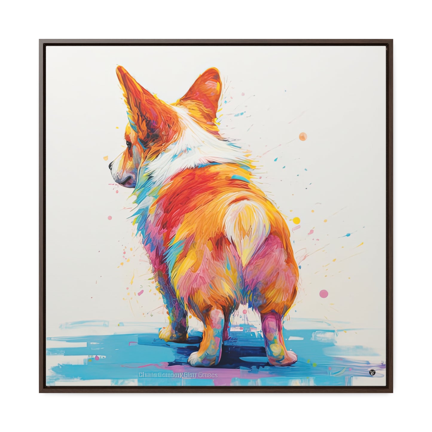 Rump Toast - Framed on Canvas