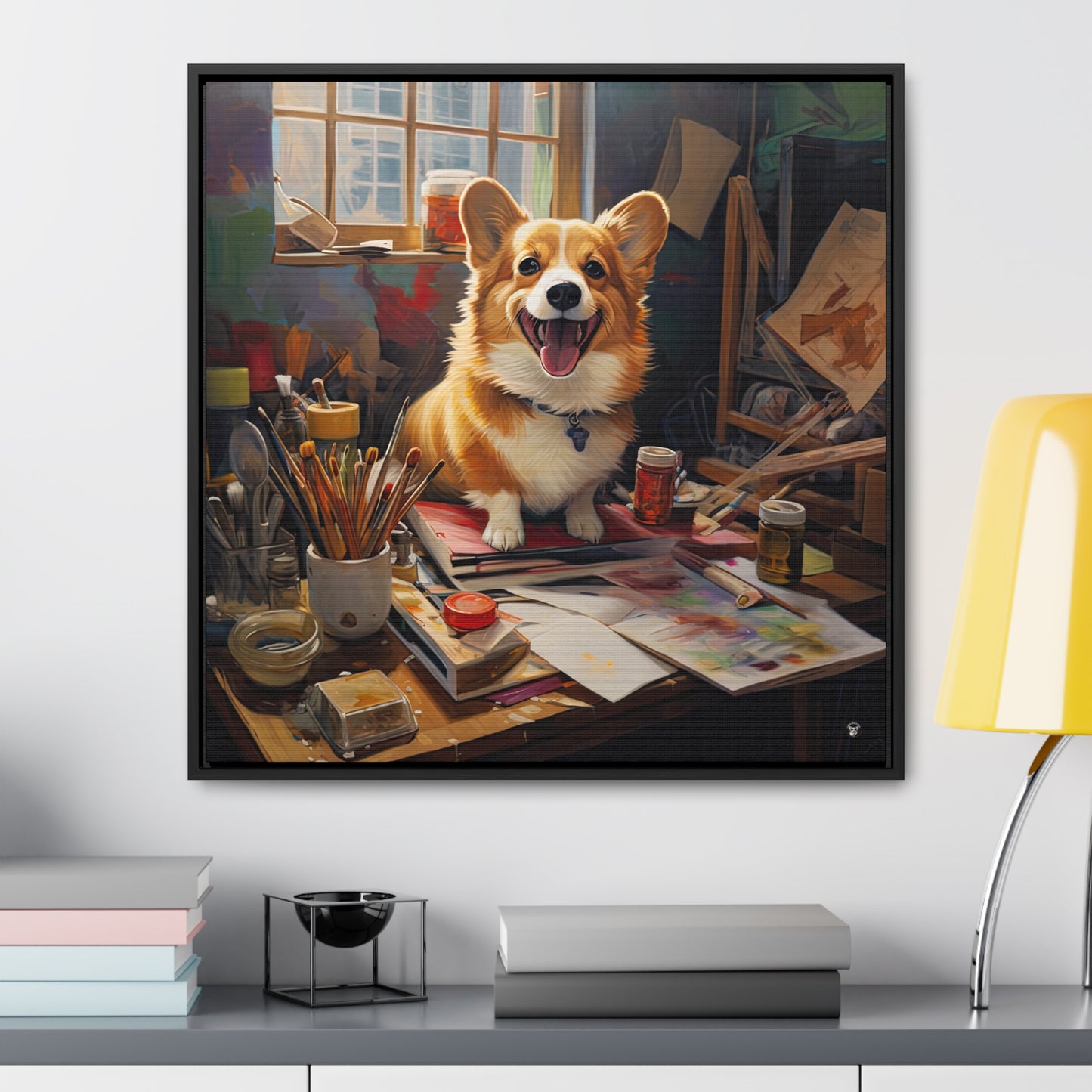 The Intern - Framed on Canvas