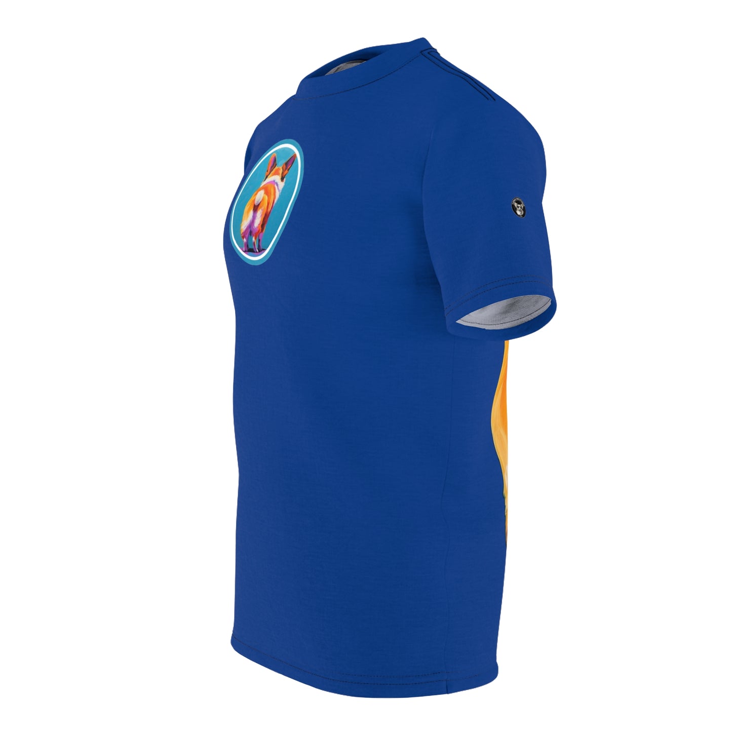 Corgi Butt T-Shirt in Blue