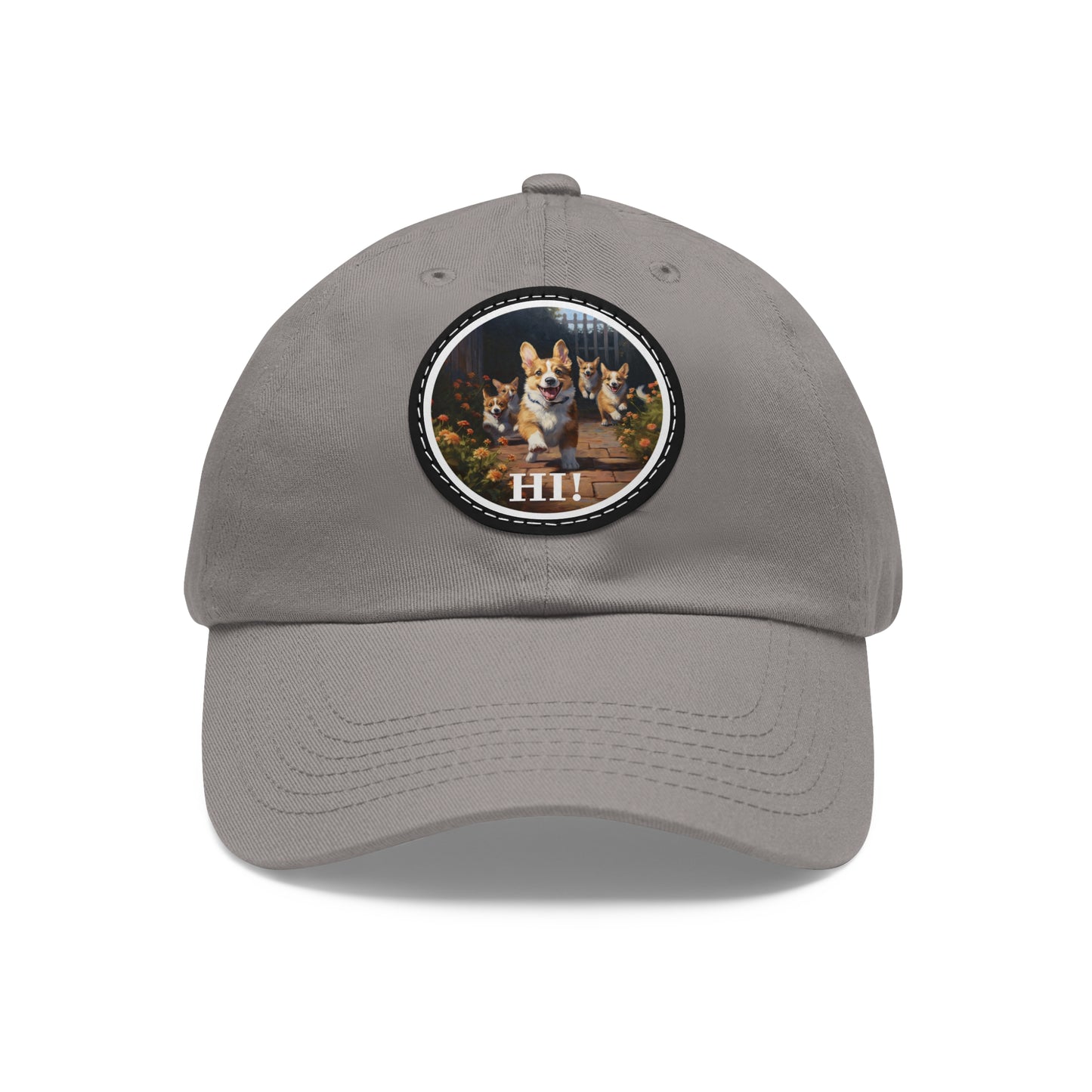 Hi! - Cap with Leather Patch