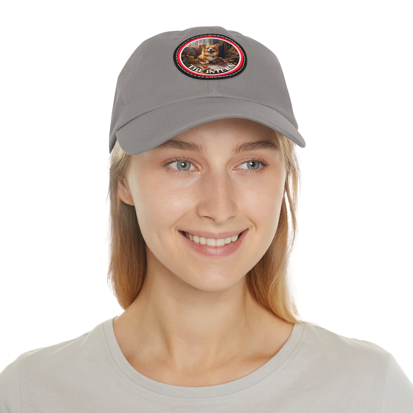 The Intern - Cap with Leather Patch