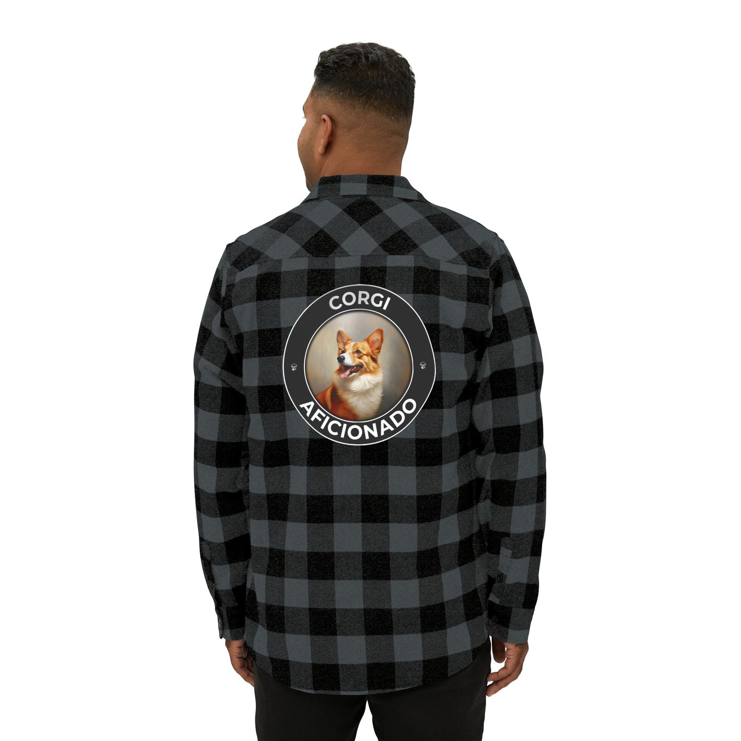 Corgi Aficionado - Flannel Shirt