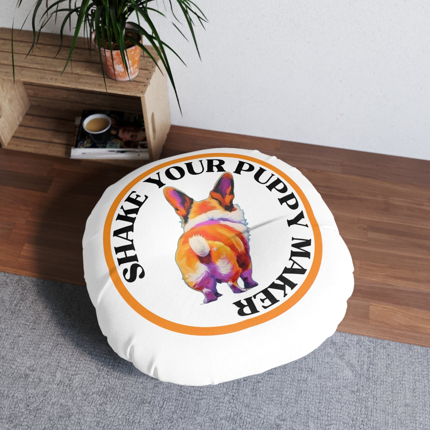 Shake Your Puppy Maker - Floor Pillow