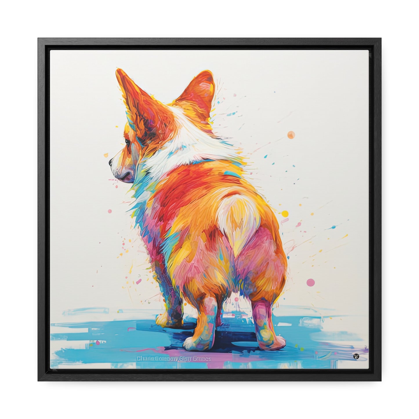 Rump Toast - Framed on Canvas