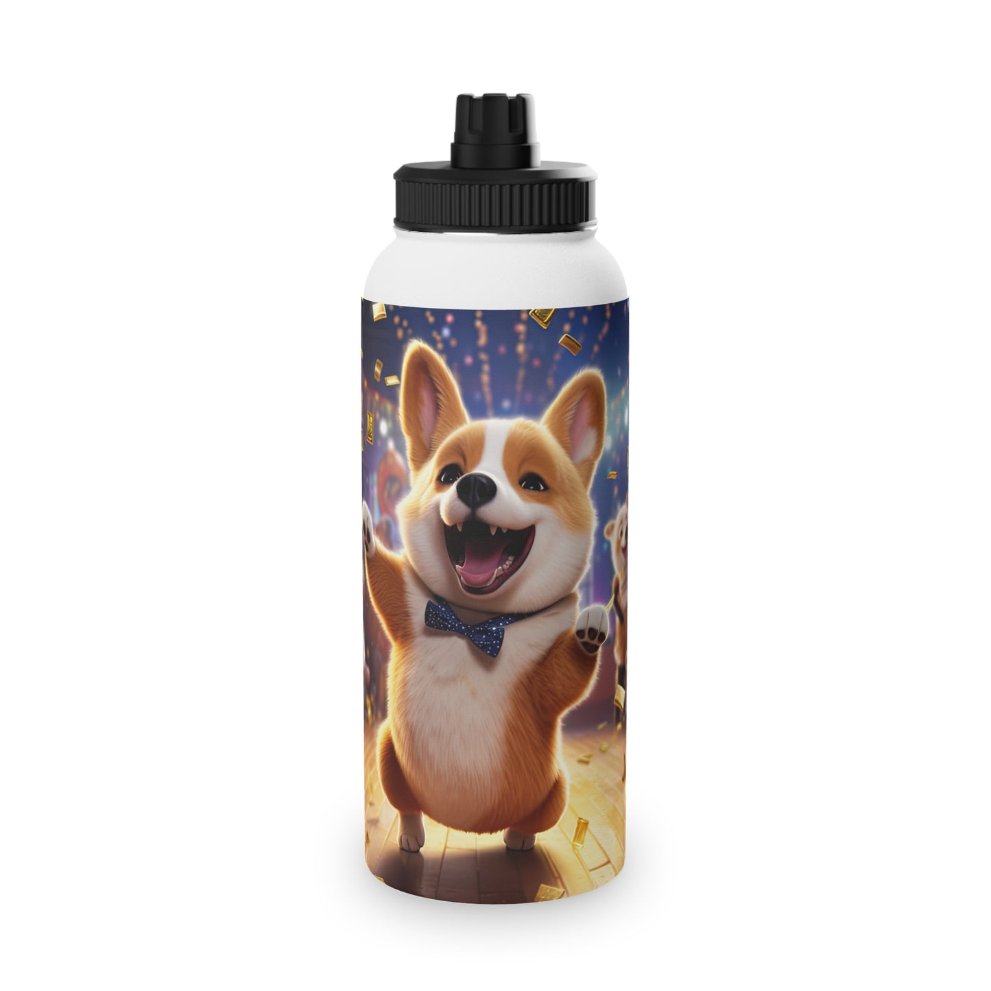 Party Pup - Water Bottle with Sport Lid