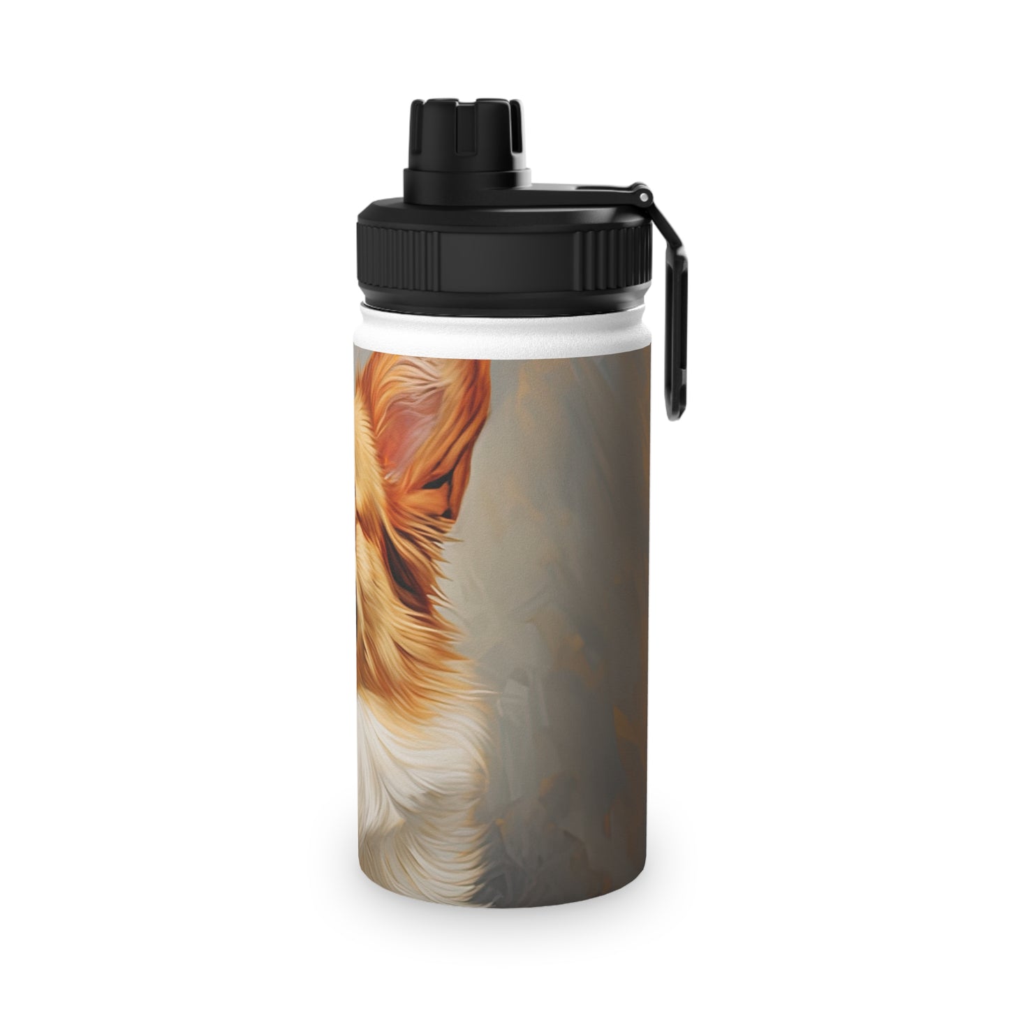 Pembroke Portrait - Water Bottle with Sport Lid