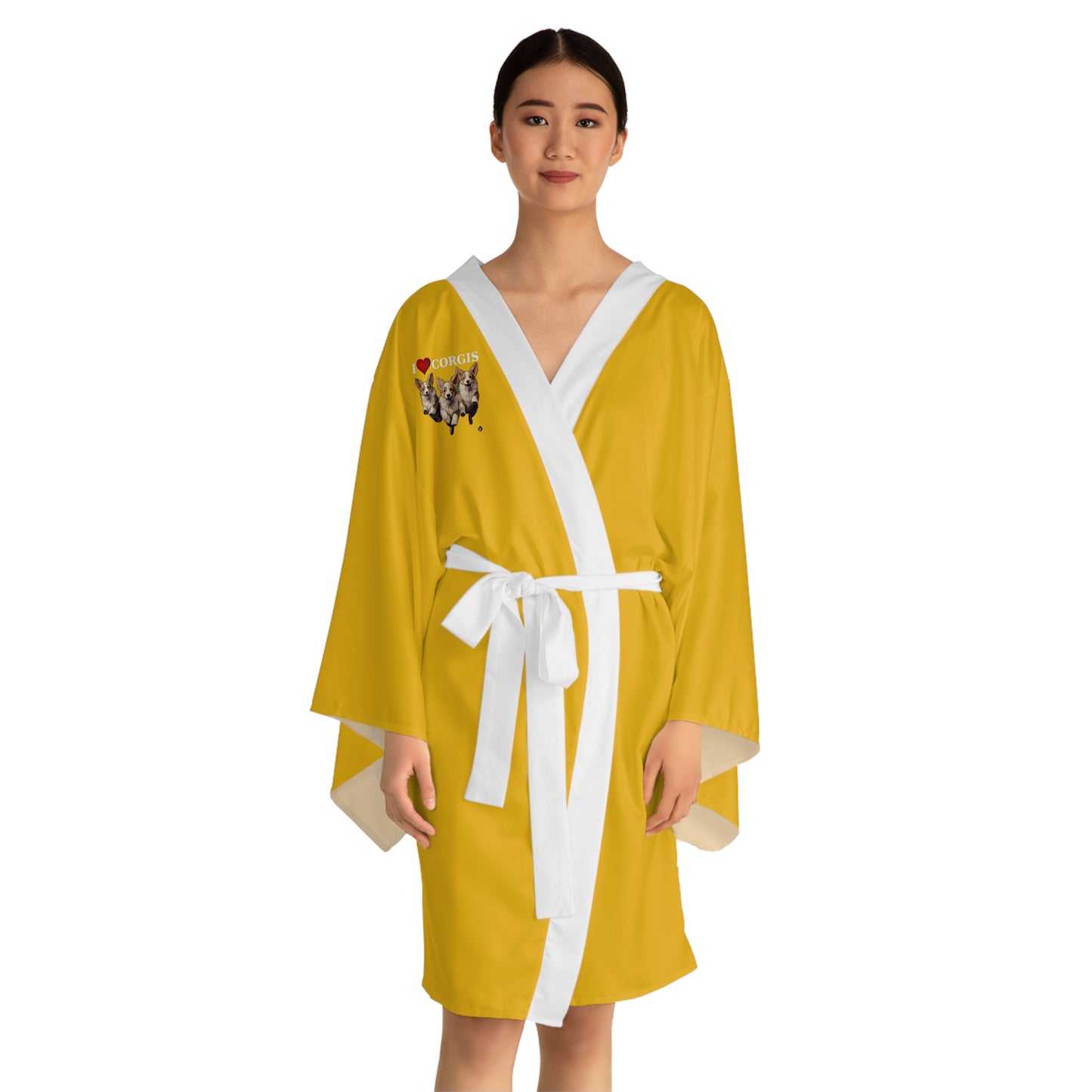 I Heart Corgis - Kimono Robe