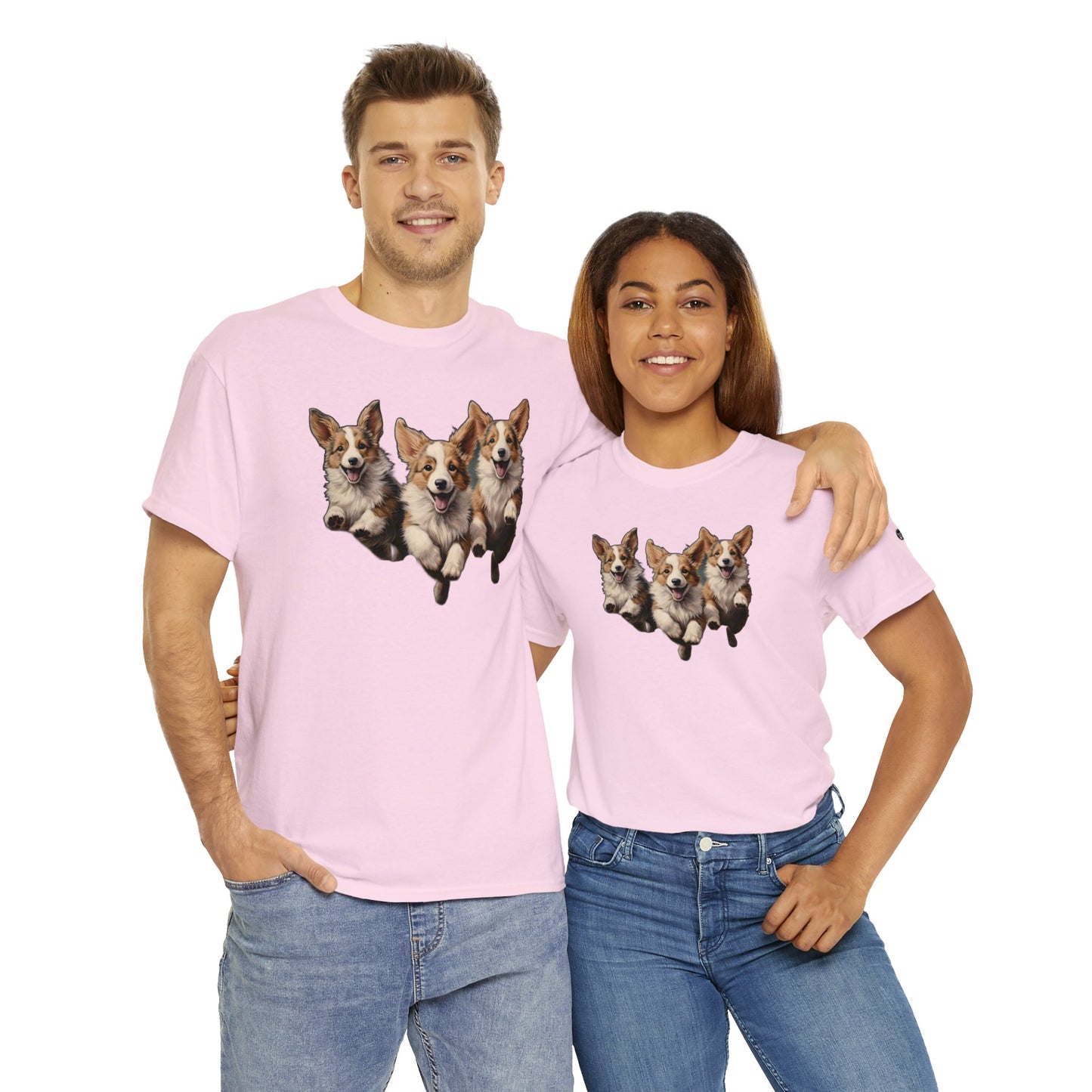 Corgi Enthusiasm - Unisex Heavy Cotton Tee