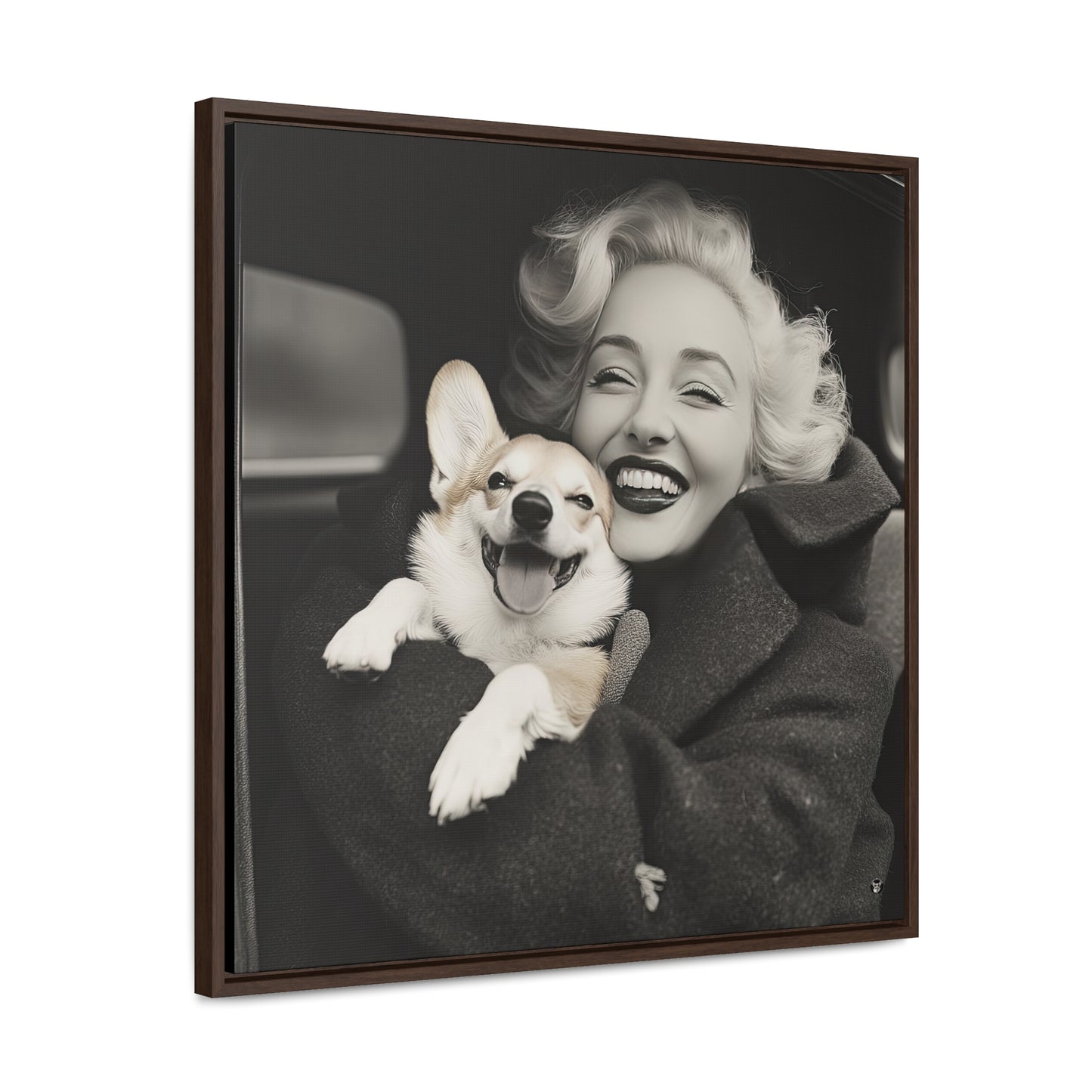 Marilyn's Bestie - Framed on Canvas