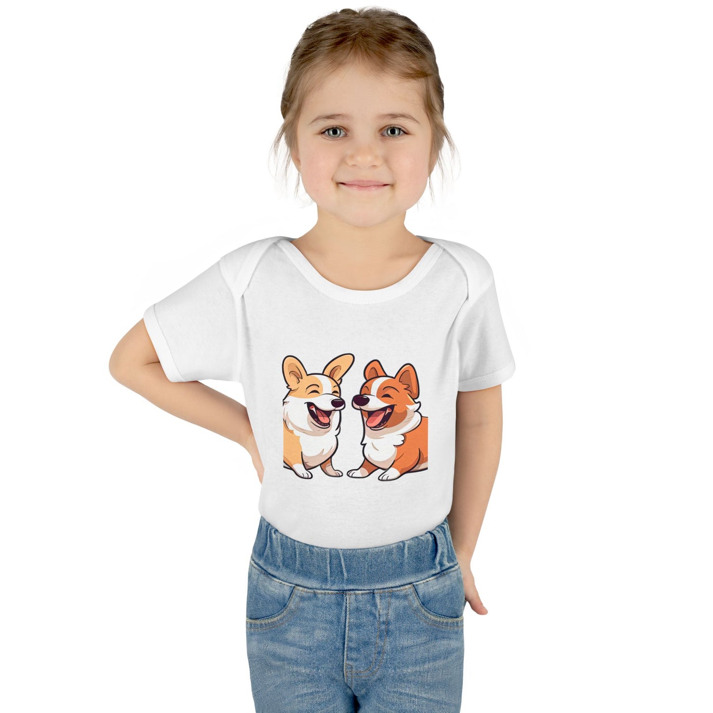 Corgi Couple Infant Bodysuit