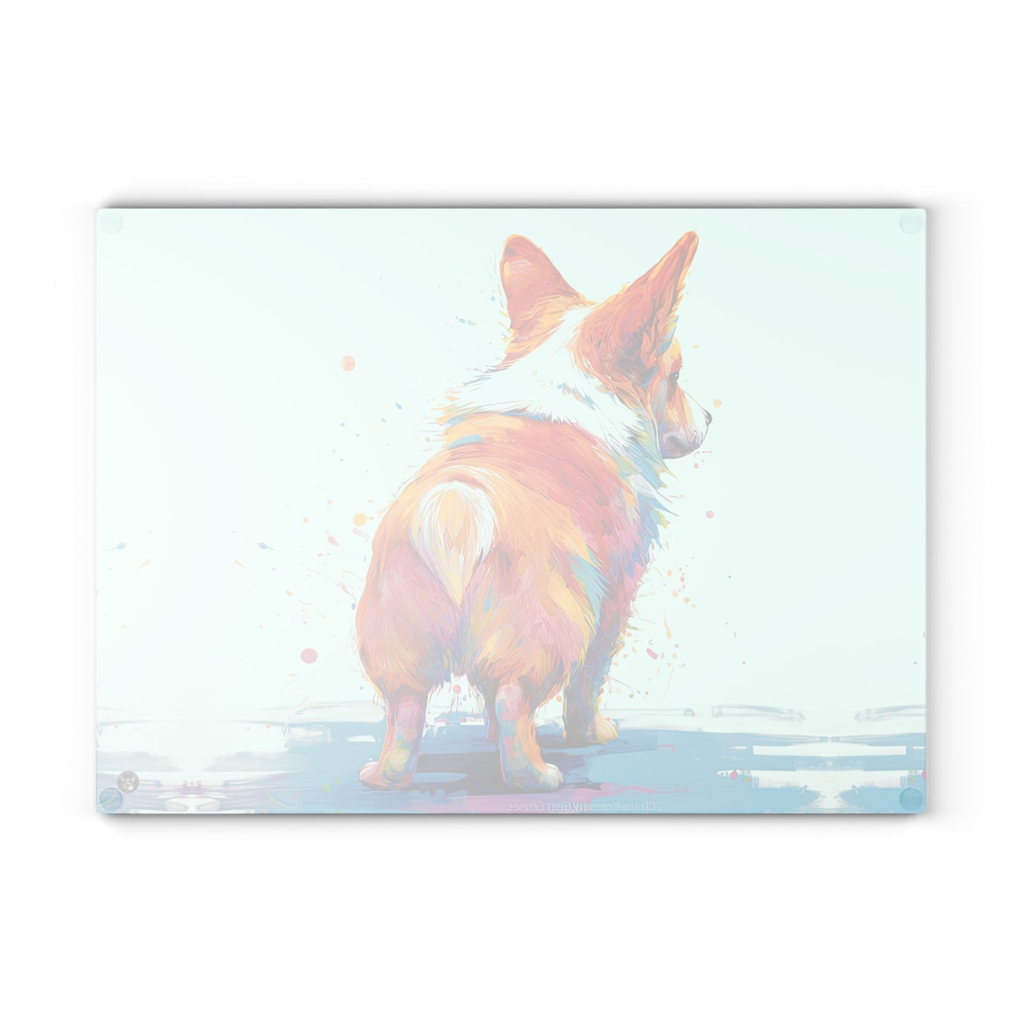 Rump Toast - Glass Cutting Board