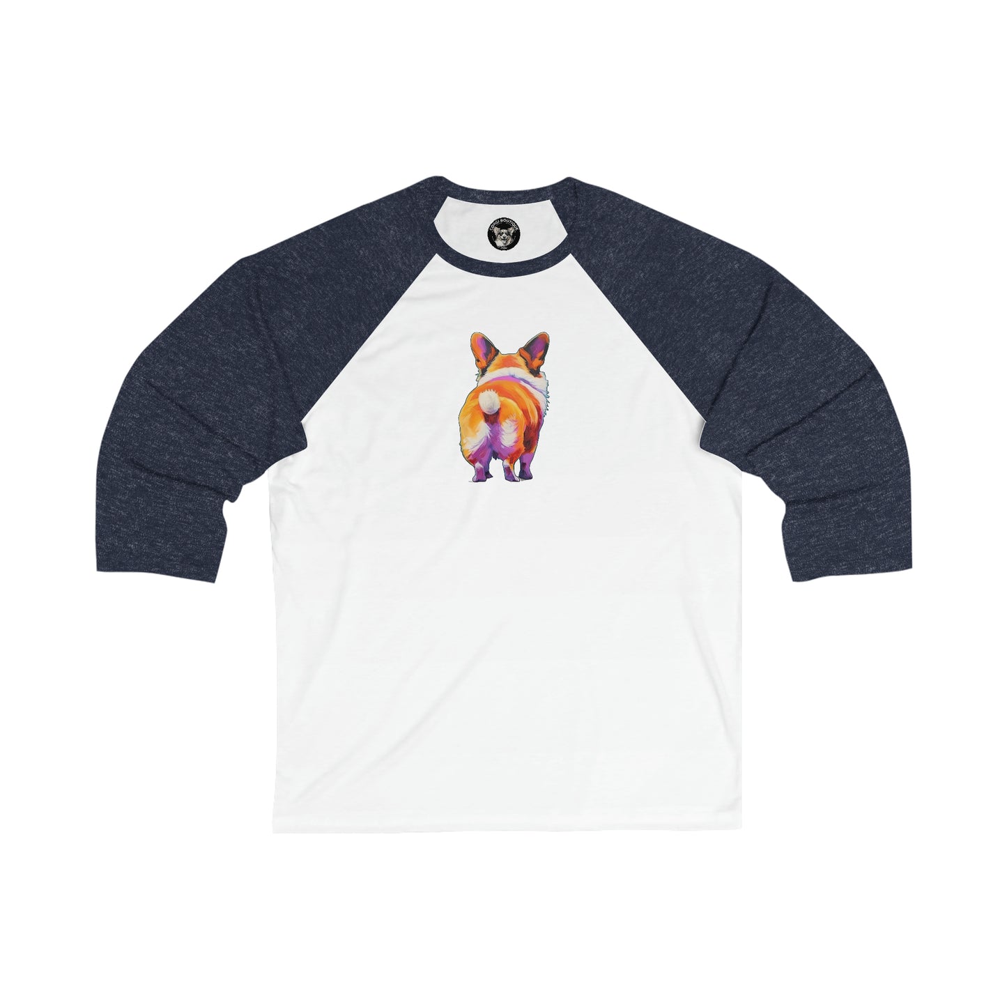 Corgi Butt - Baseball Shirt